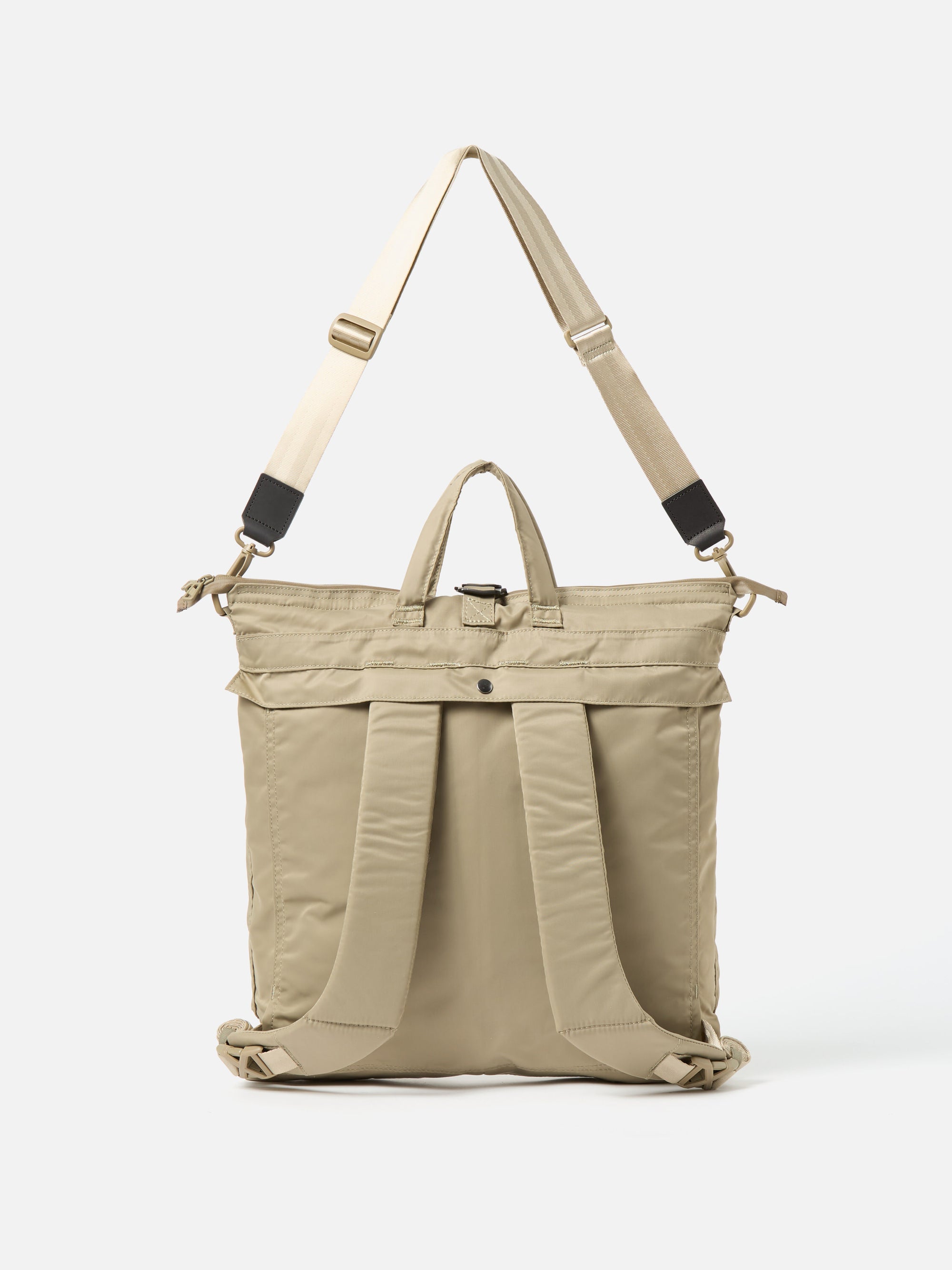 Sage Green Recycled Twill F/CE.® 3-Way Helmet Bag