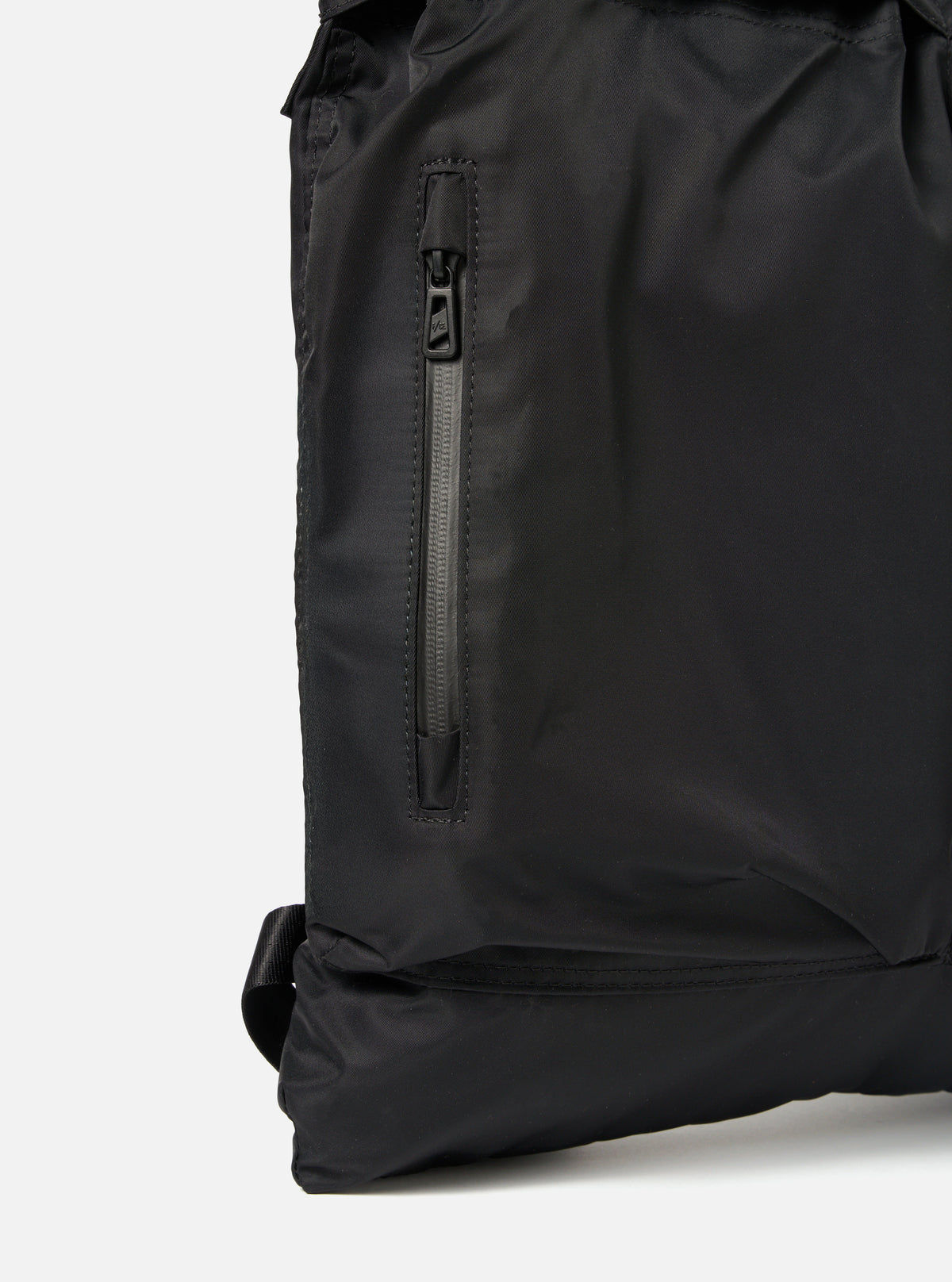 Black Recycled Twill F/CE.® 3-Way Helmet Bag