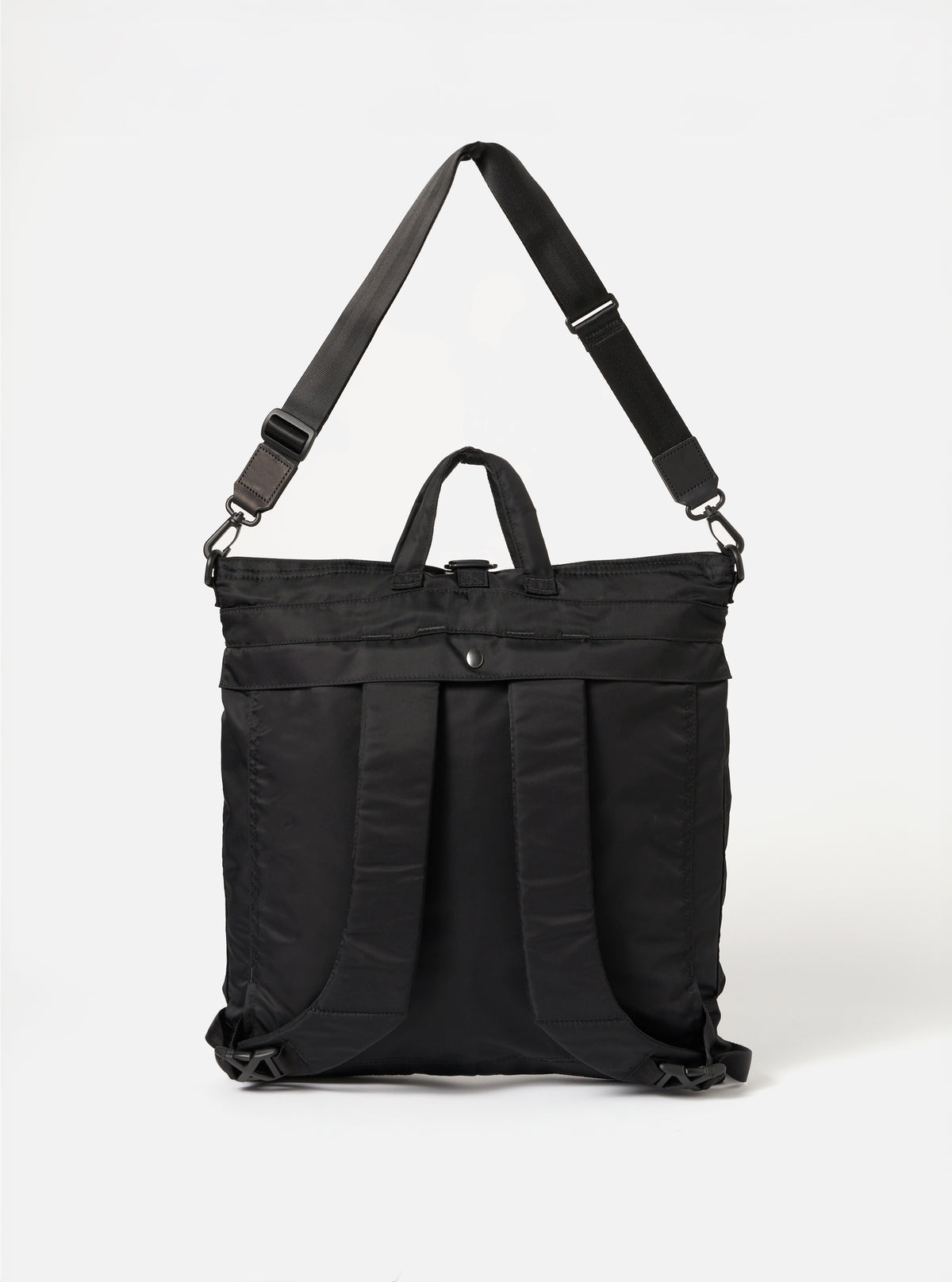 Black Recycled Twill F/CE.® 3-Way Helmet Bag