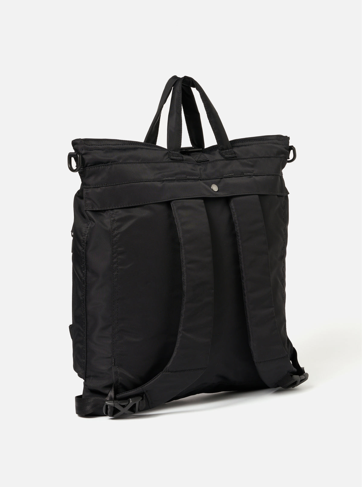 Black Recycled Twill F/CE.® 3-Way Helmet Bag