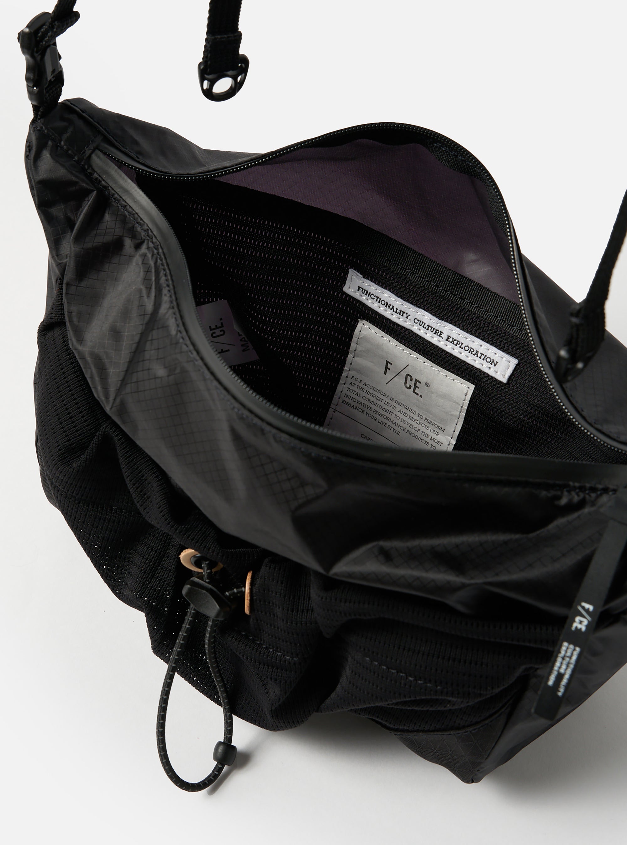 Black Nylon F/CE.® Cordura Sil Sacoche