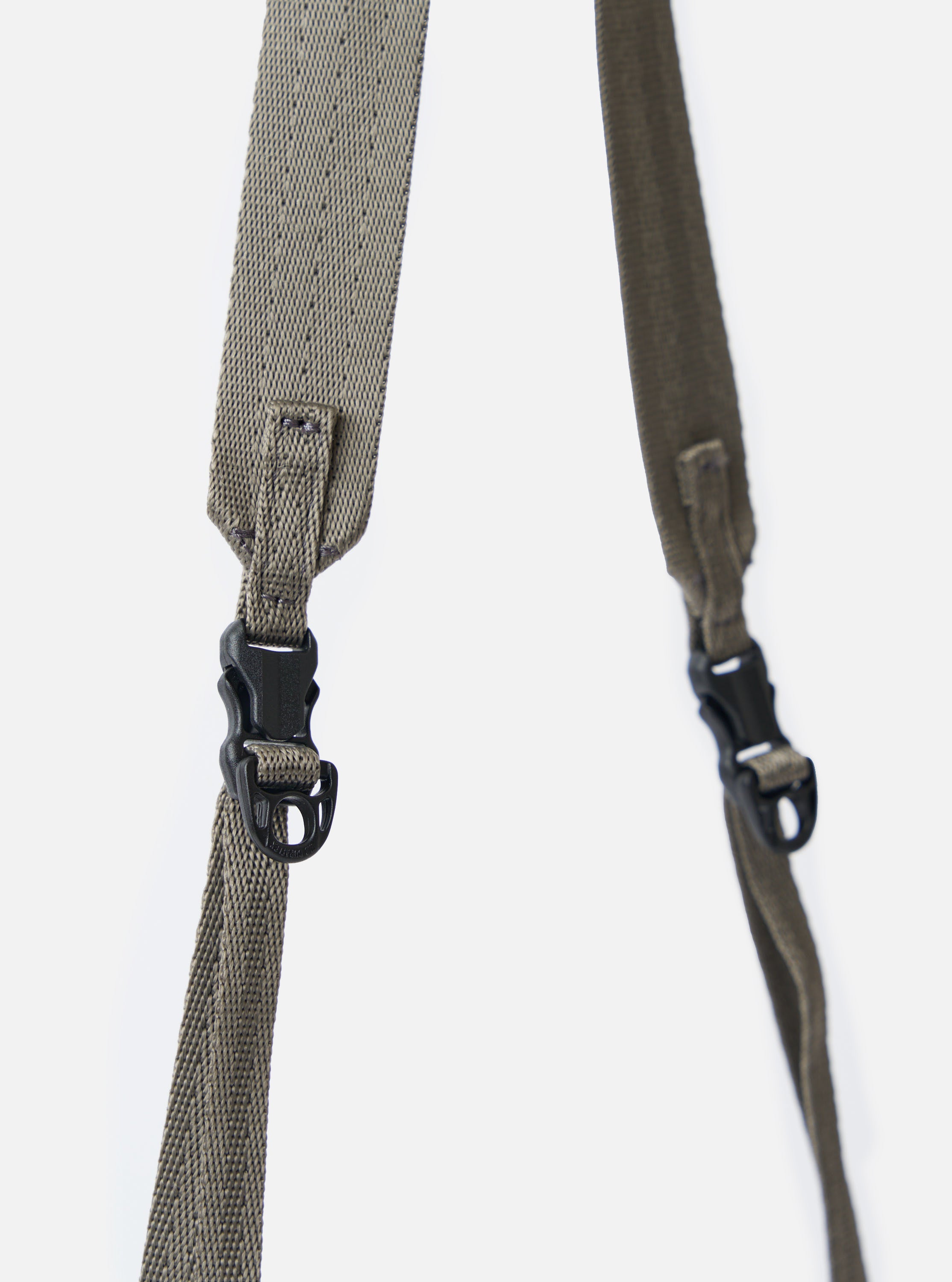F/CE.® Charcoal Nylon Textured Twill Drawstring Sacoche