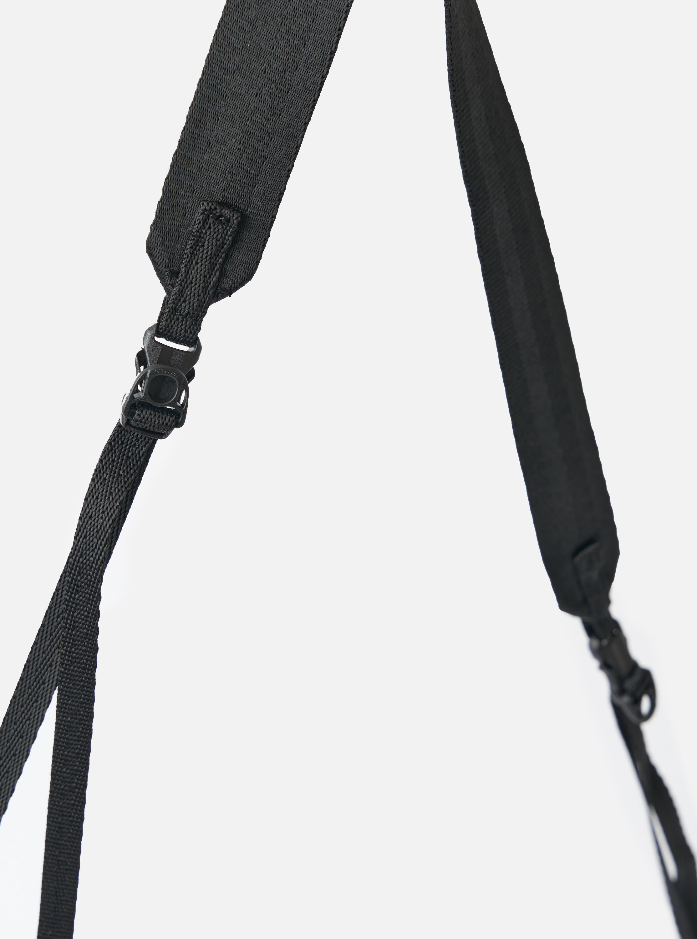 F/CE.® Black Nylon Textured Twill Horn Mini Shoulder Bag