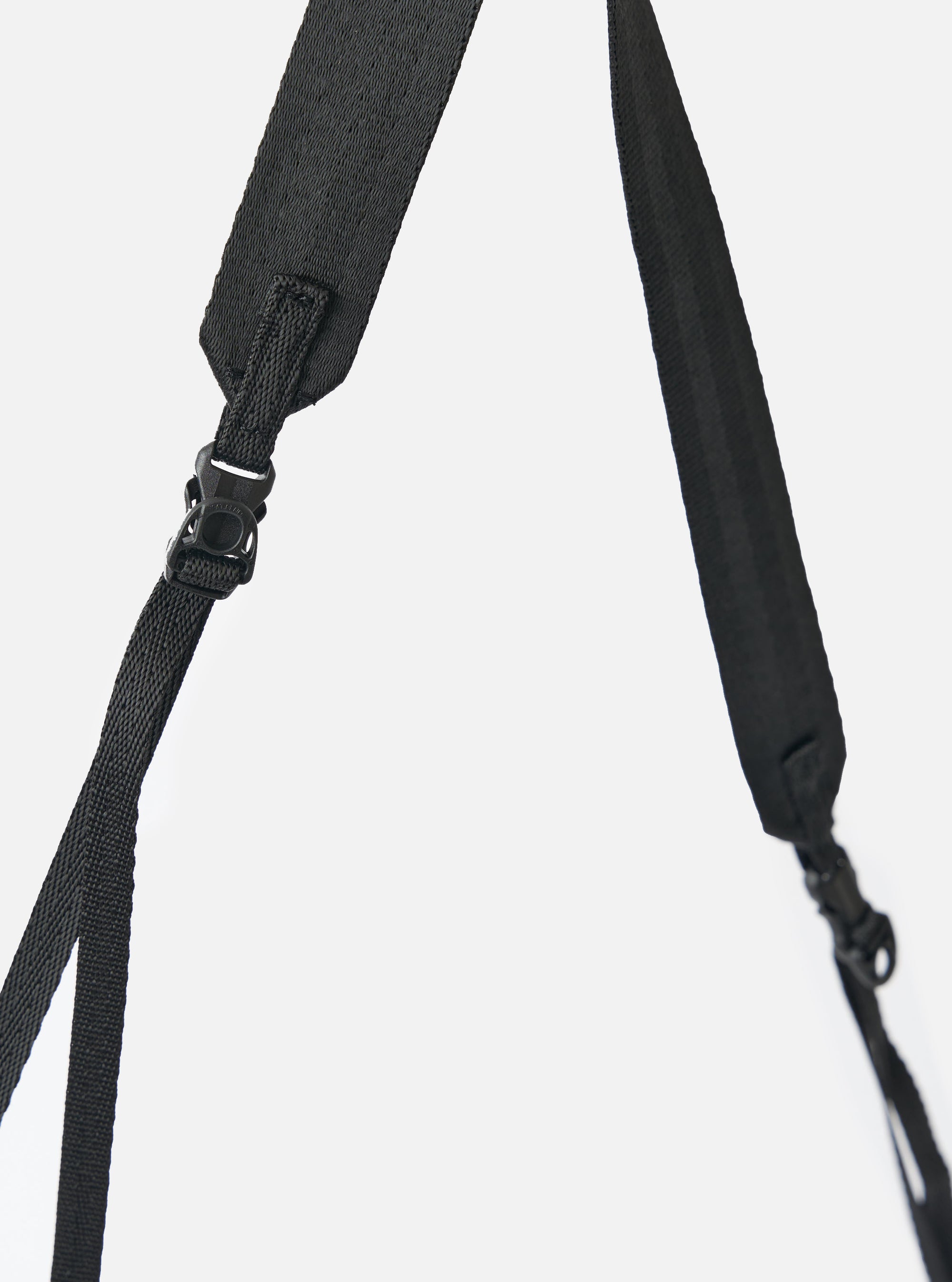 F/CE.® Black Nylon Textured Twill Horn Mini Shoulder Bag