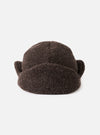 cableami® Brown Recycled Wool Flight Watch Cap