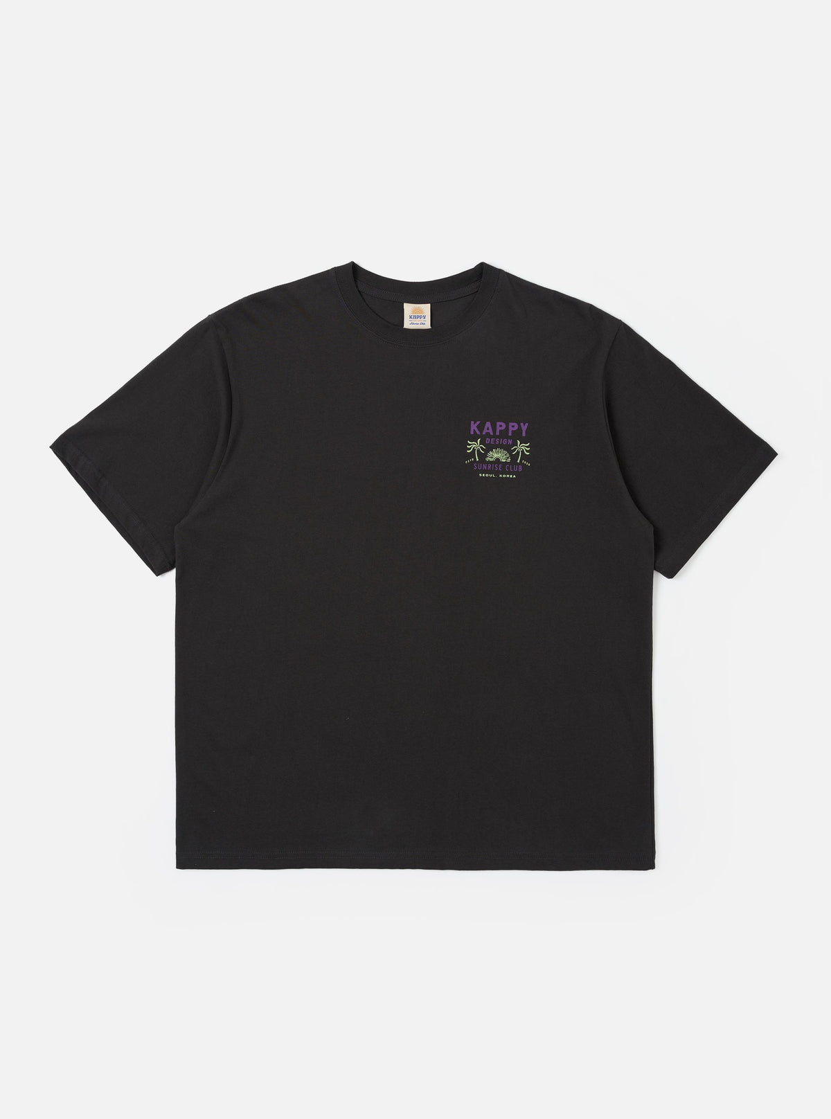 Kappy Charcoal Palm Coast Half Tee