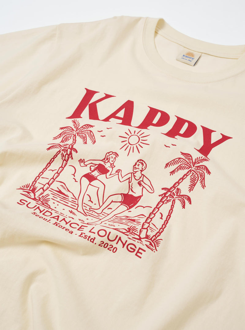Kappy Cream Sundance Lounge Half Tee