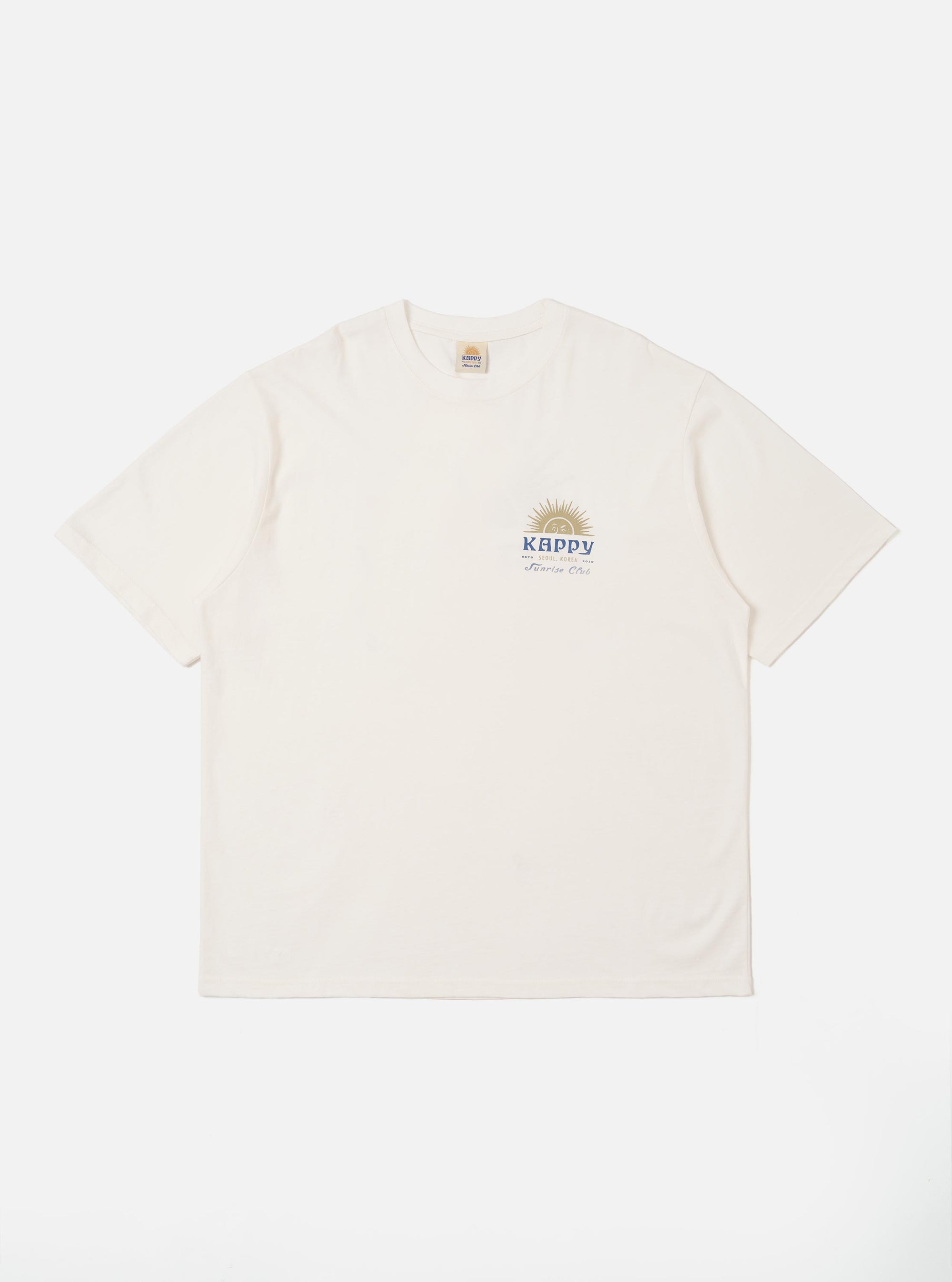 Kappy White Sunny Wink Half Tee