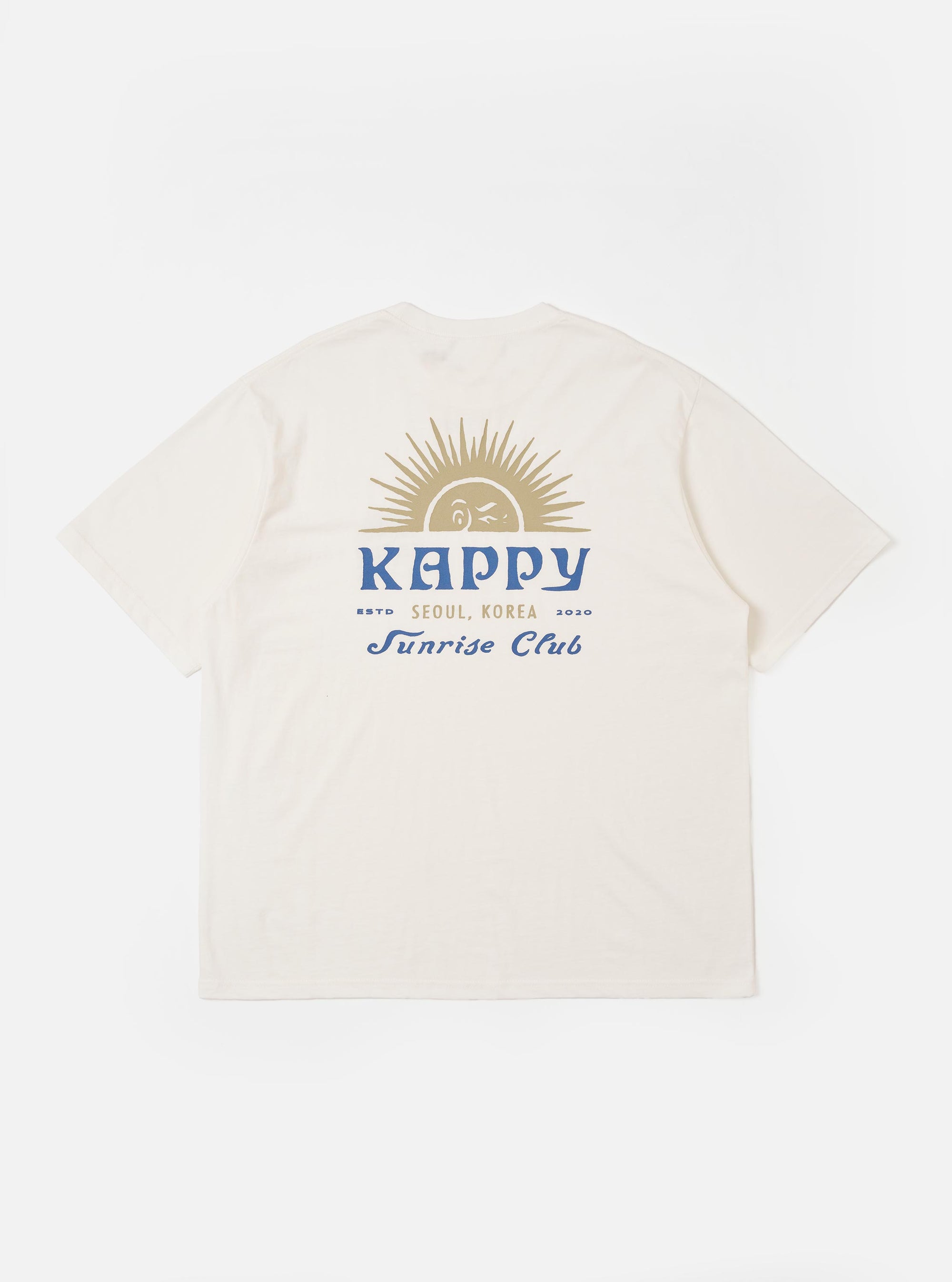 Kappy White Sunny Wink Half Tee
