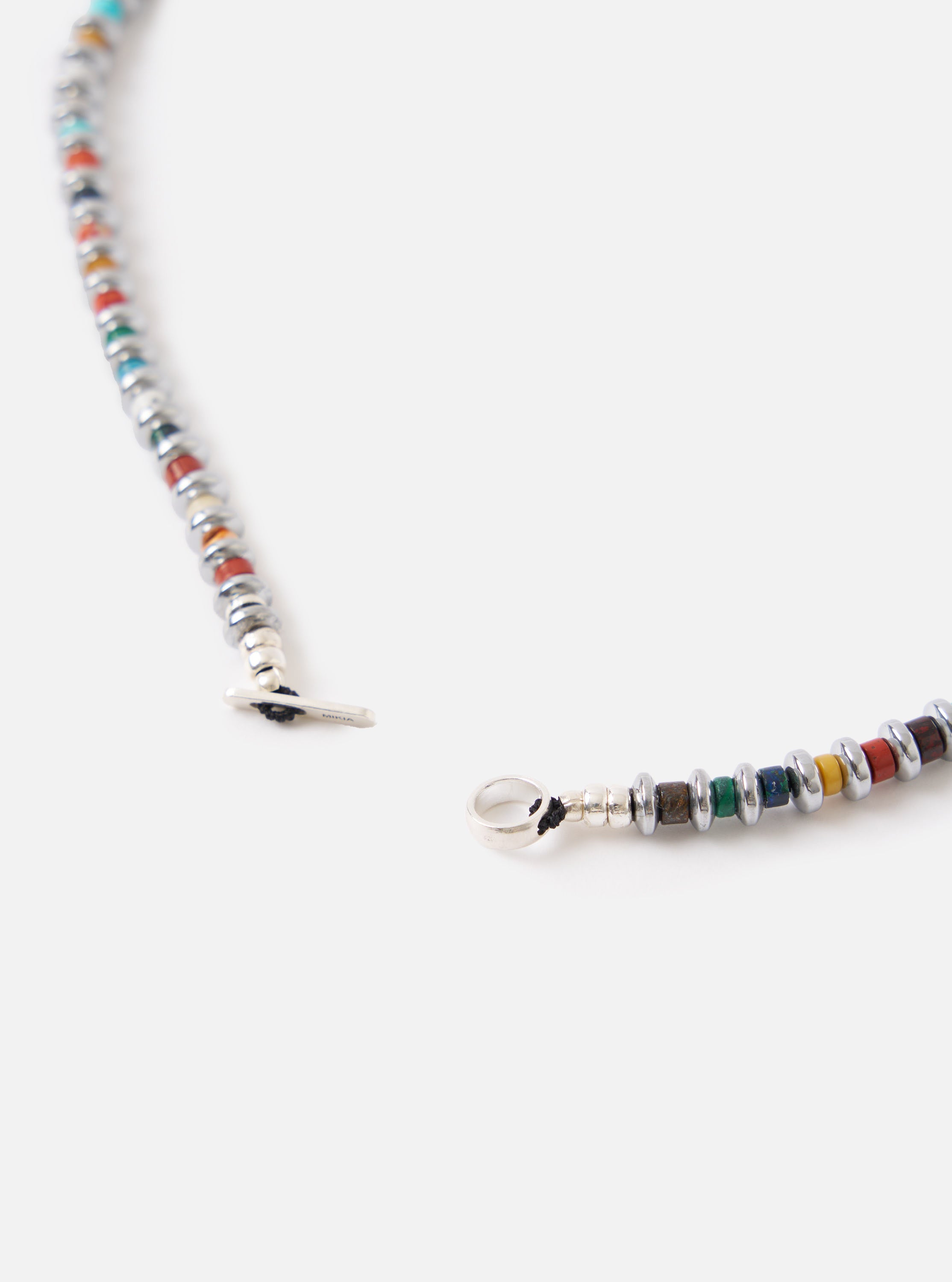 Mikia Multi Hematite Roundel Necklace – Universal Works