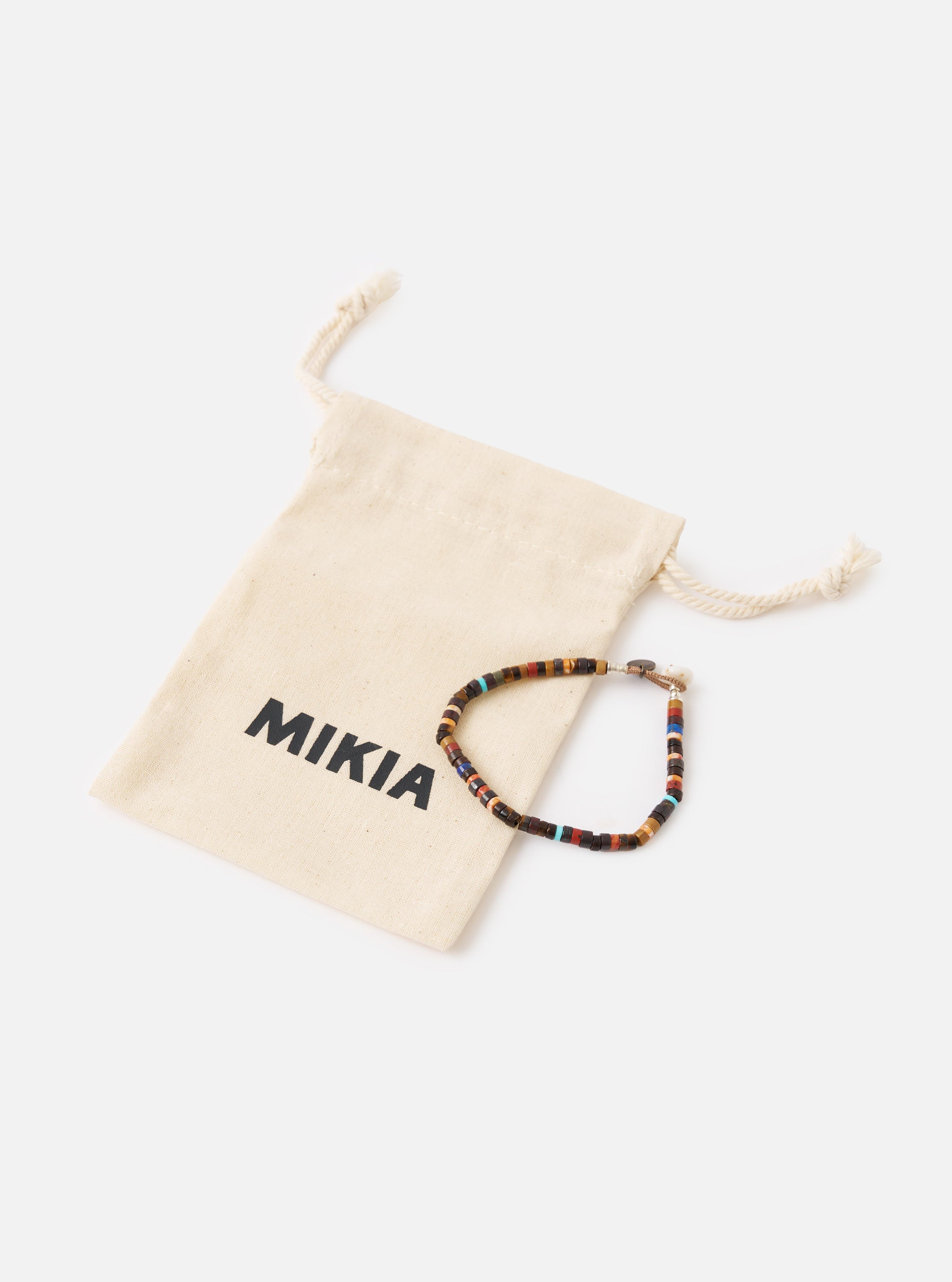 Mikia Brown Multi Heishi Beads Bracelet – Universal Works