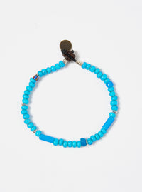 Mikia Bracelet in Blue/White Hearts