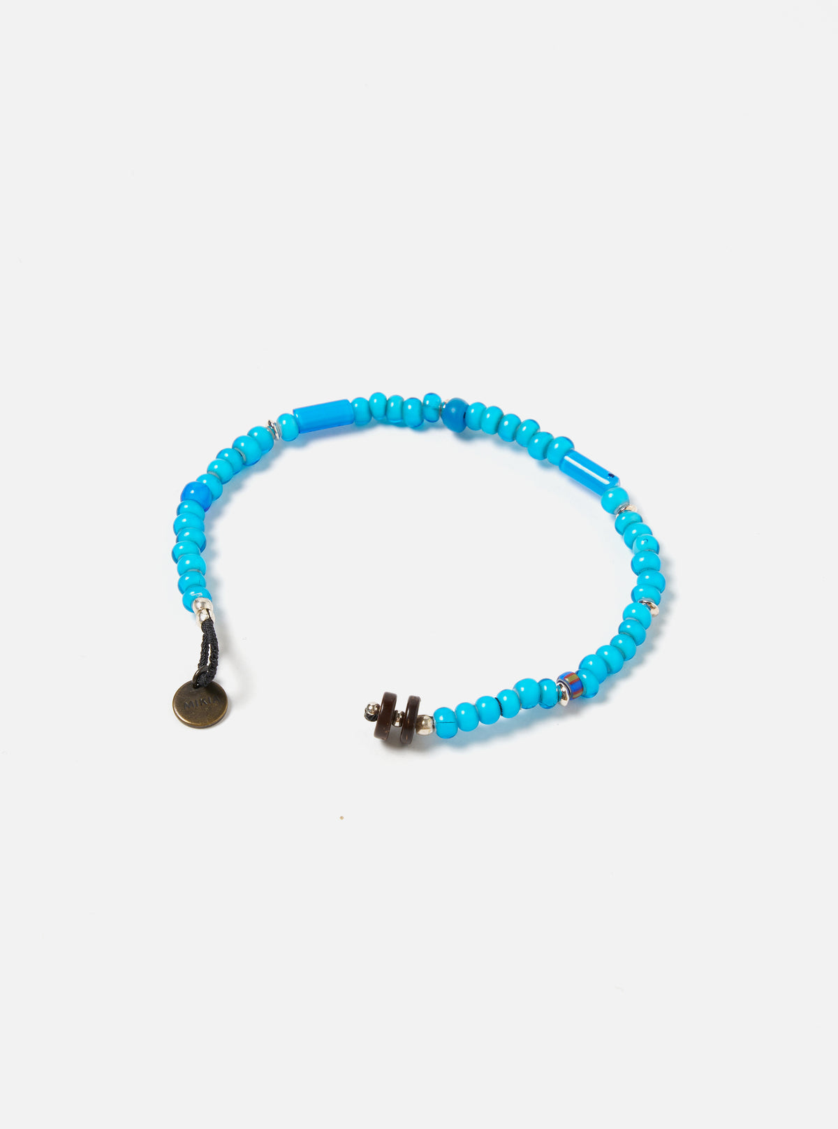 Mikia Bracelet in Blue/White Hearts