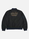 master-piece x Universal Works Black Broadcloth NS Bomber Jacket