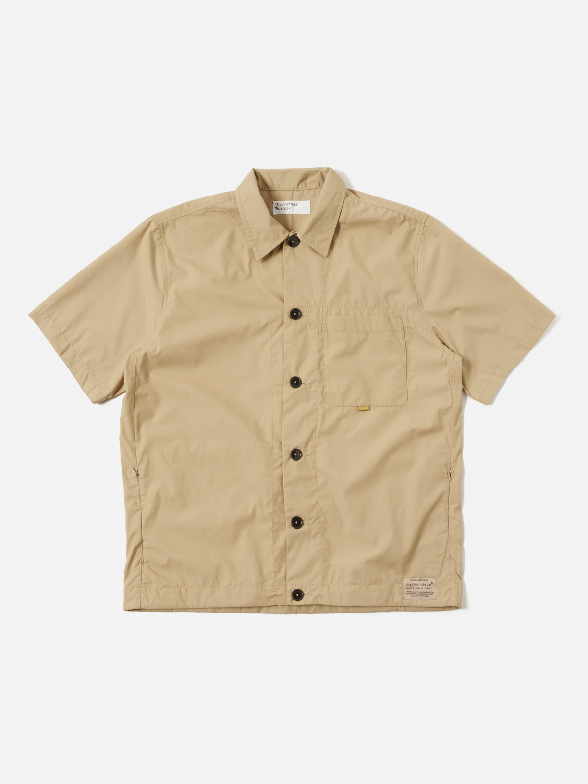 master-piece x Universal Works Sand Recycled Polytech Tech Overshirt