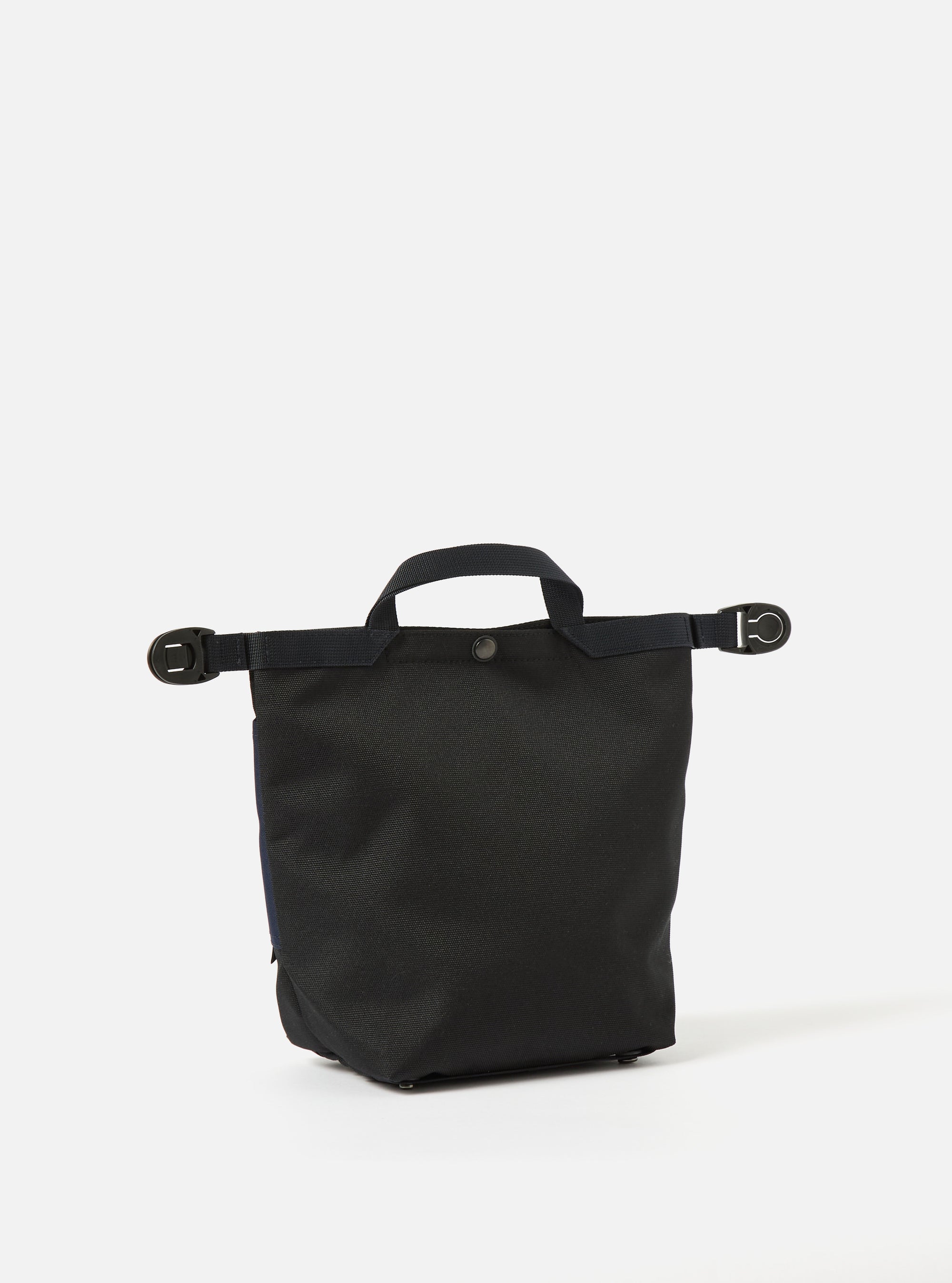 master-piece x Universal Works Black Recycled Tech Canvas Small Tote Bag