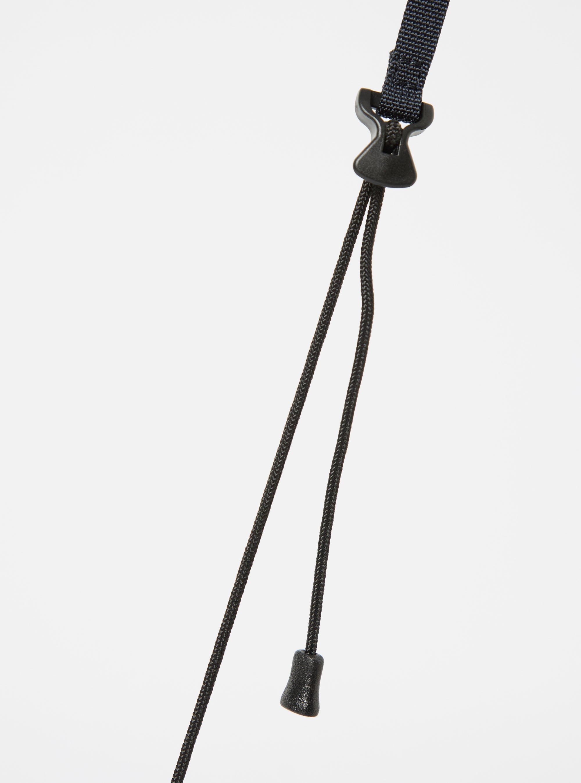 master-piece x Universal Works Black Recycled Tech Canvas Sacoche