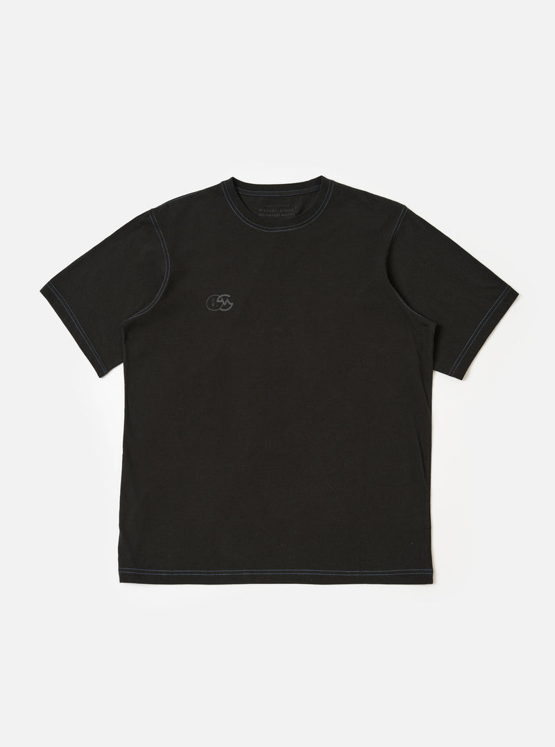 master-piece x Universal Works Black Single Jersey Print Tee