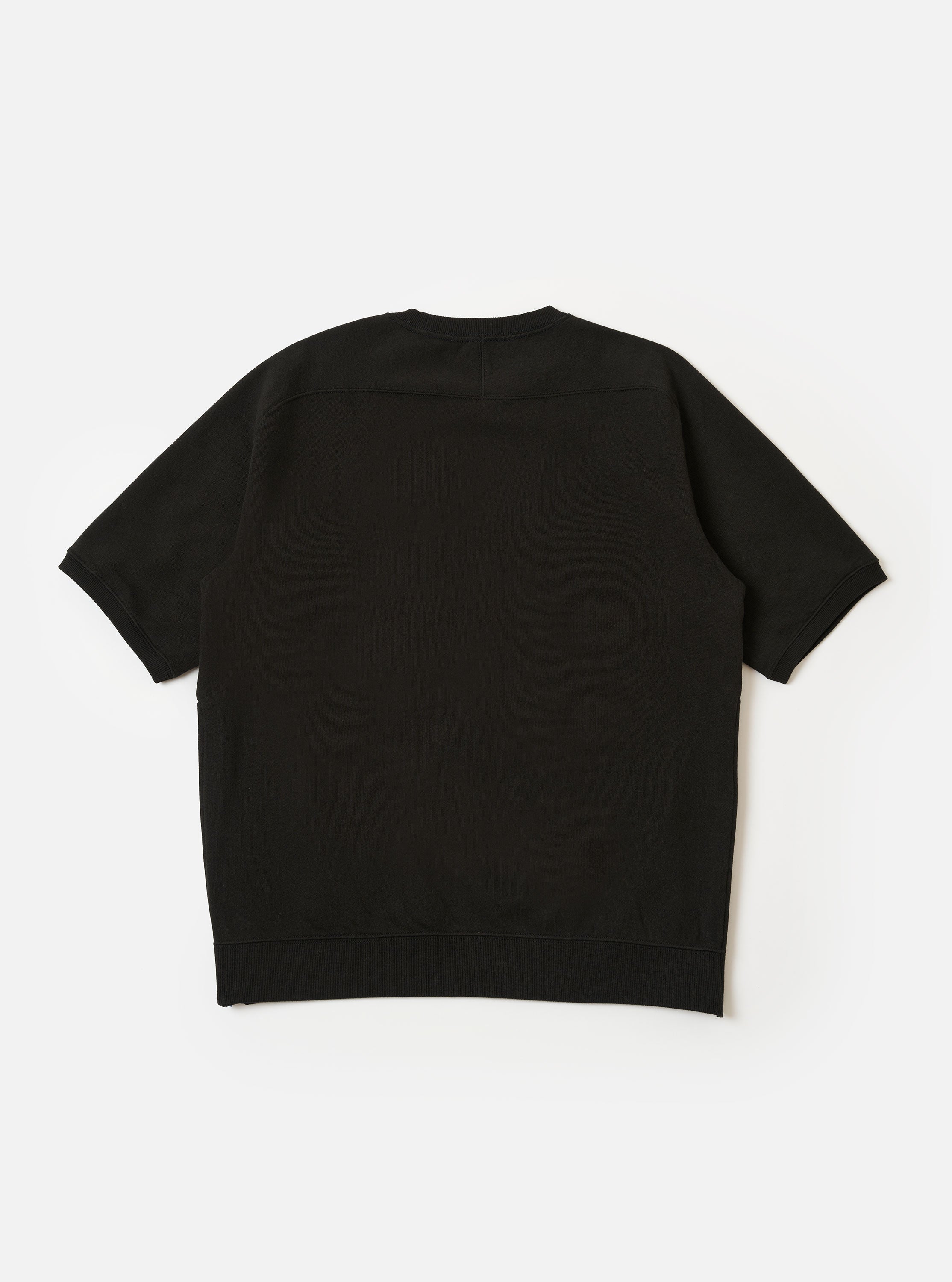 Men's Black Brush Back Sweat S/S Billy Sweat – Universal Works