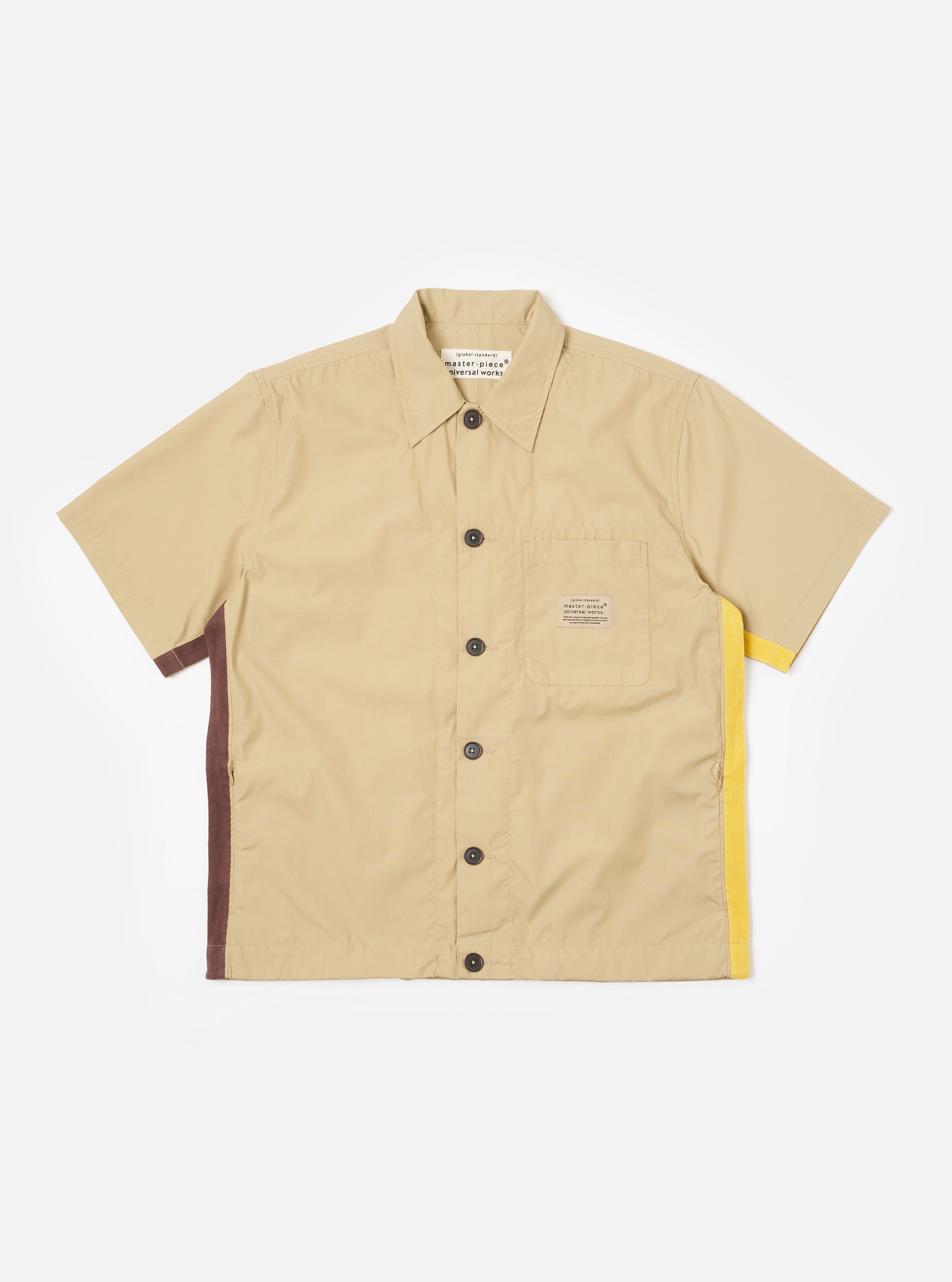 Men's Sand Recycled Poly Tech Tech Overshirt – Universal Works