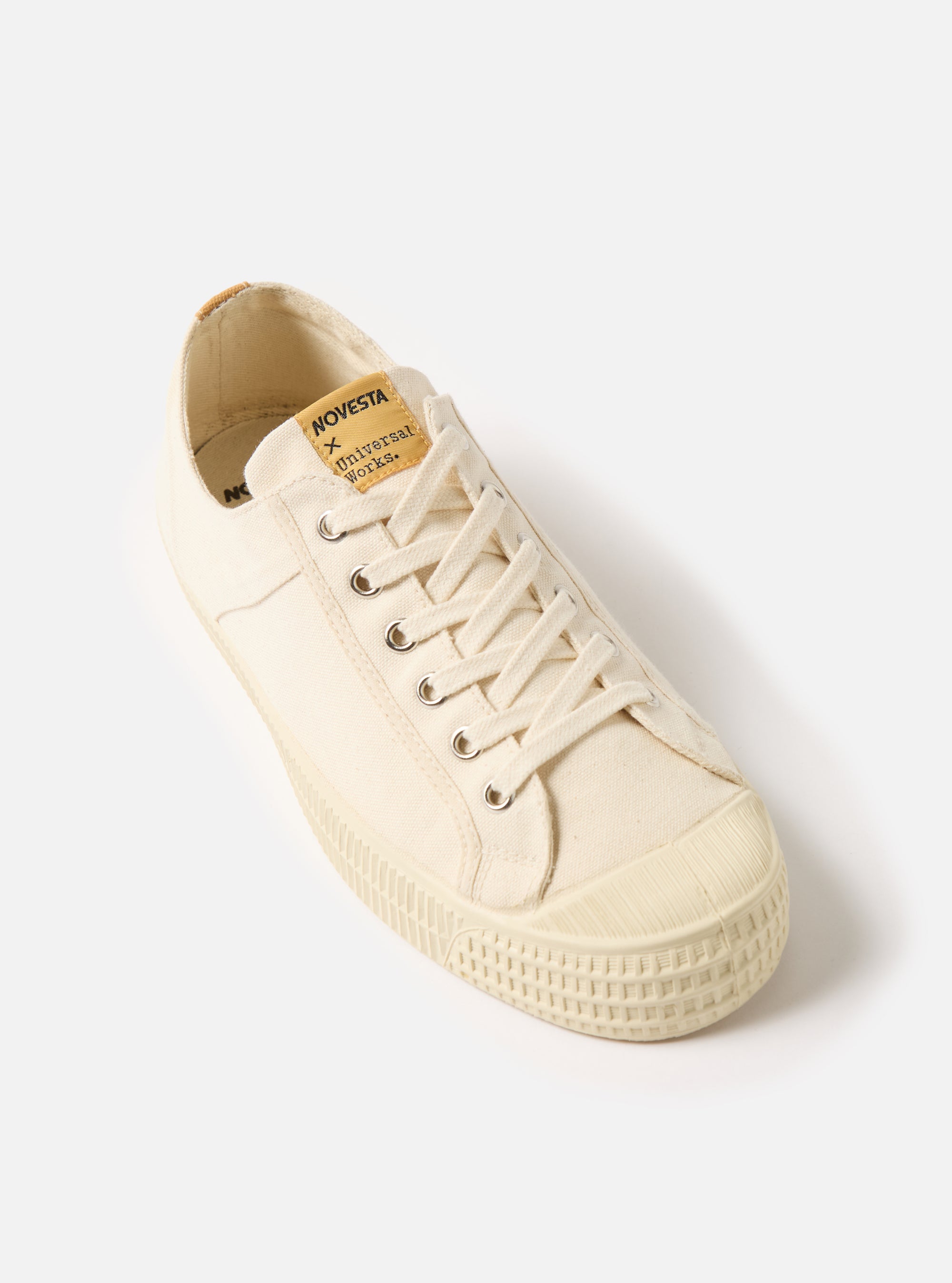 Novesta for Universal Works Ecru Canvas Star Master