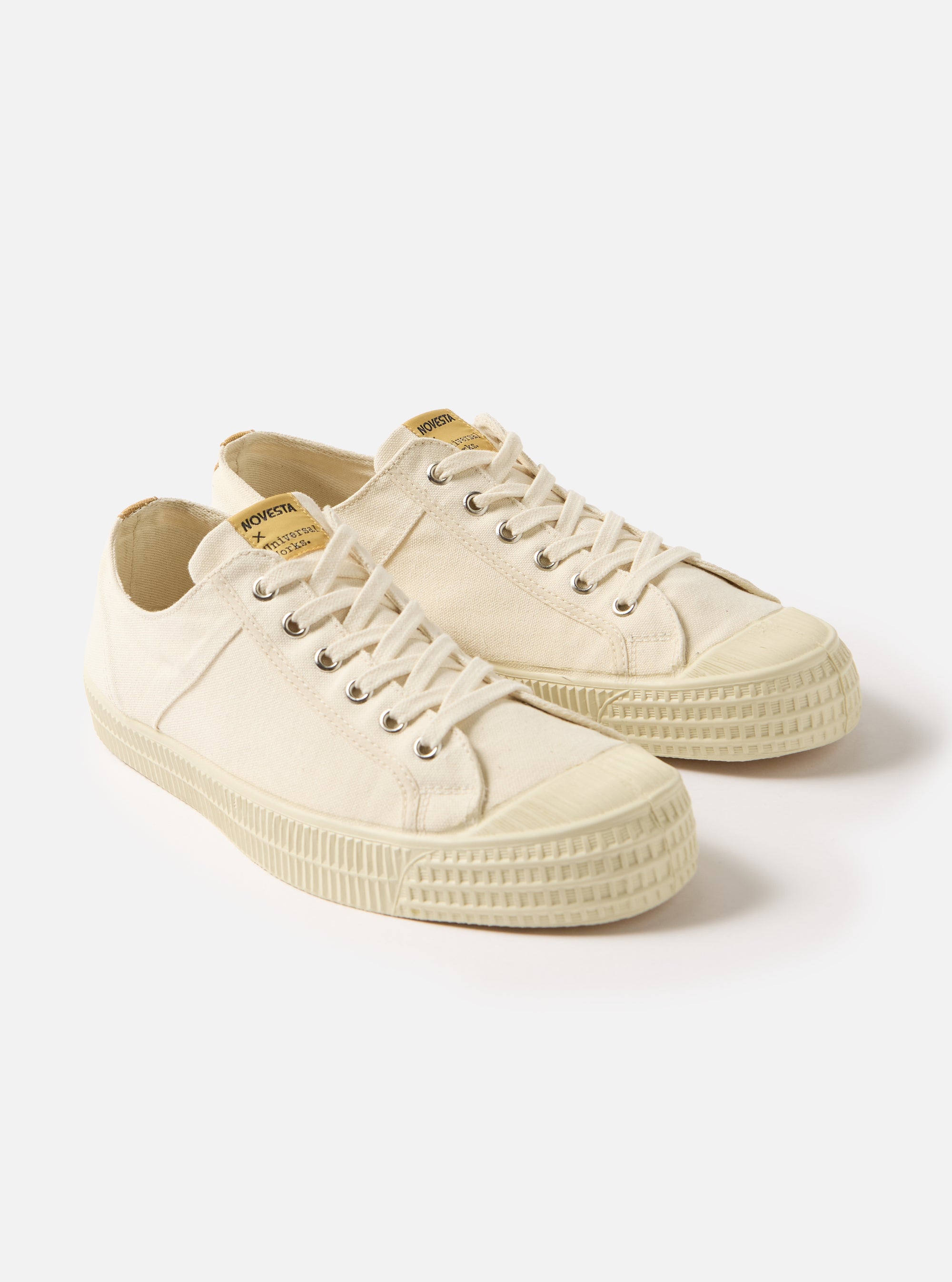 Novesta for Universal Works Ecru Canvas Star Master