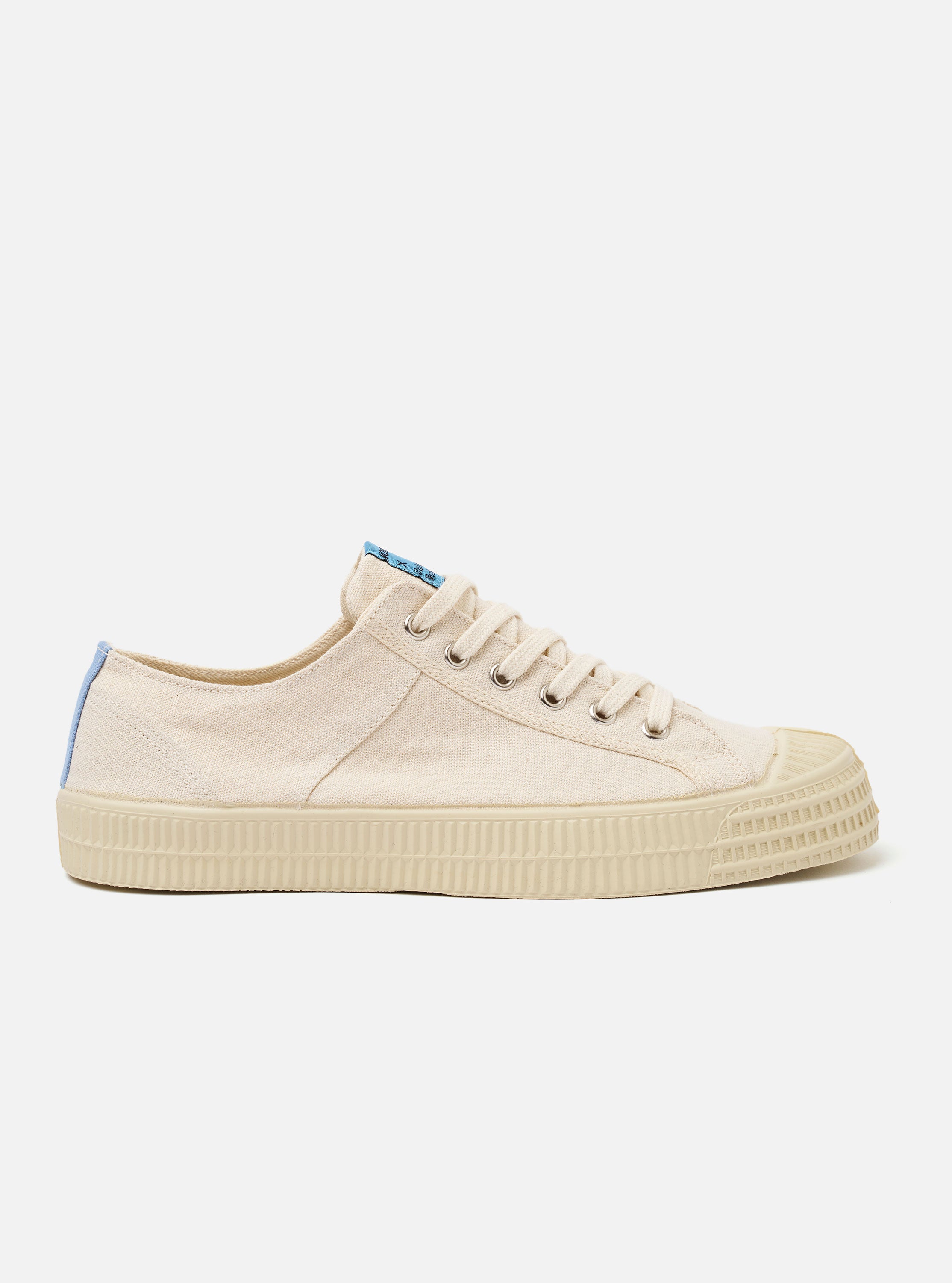 Novesta for Universal Works Ecru/Pale Blue Canvas Star Master