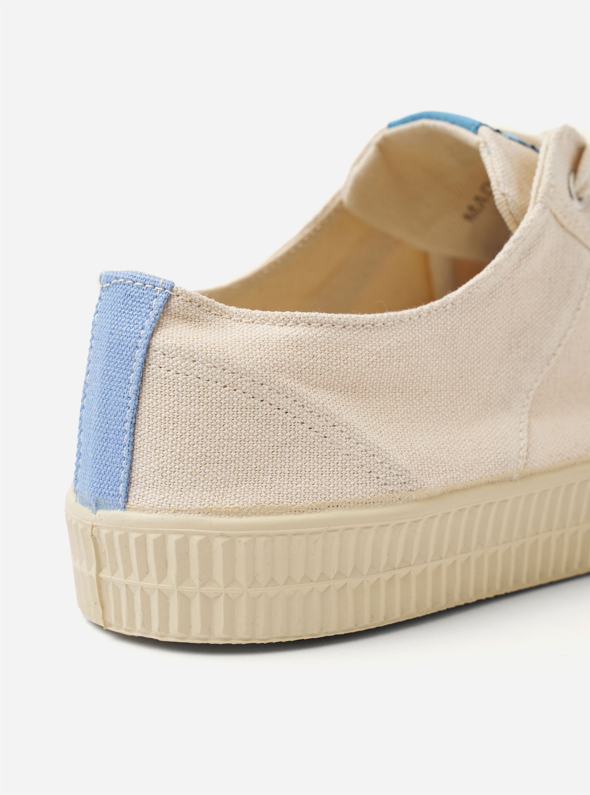 Novesta for Universal Works Ecru/Pale Blue Canvas Star Master