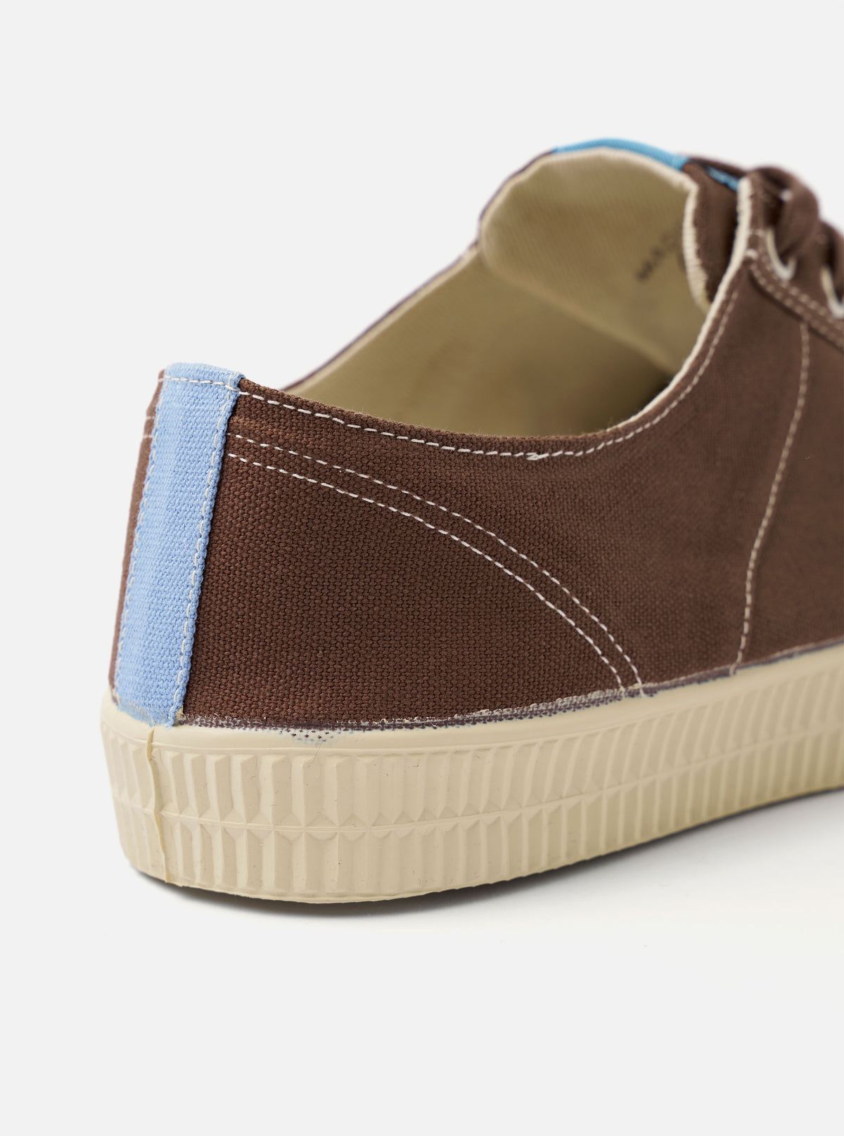 Novesta for Universal Works Brown/Pale Blue Canvas Star Master