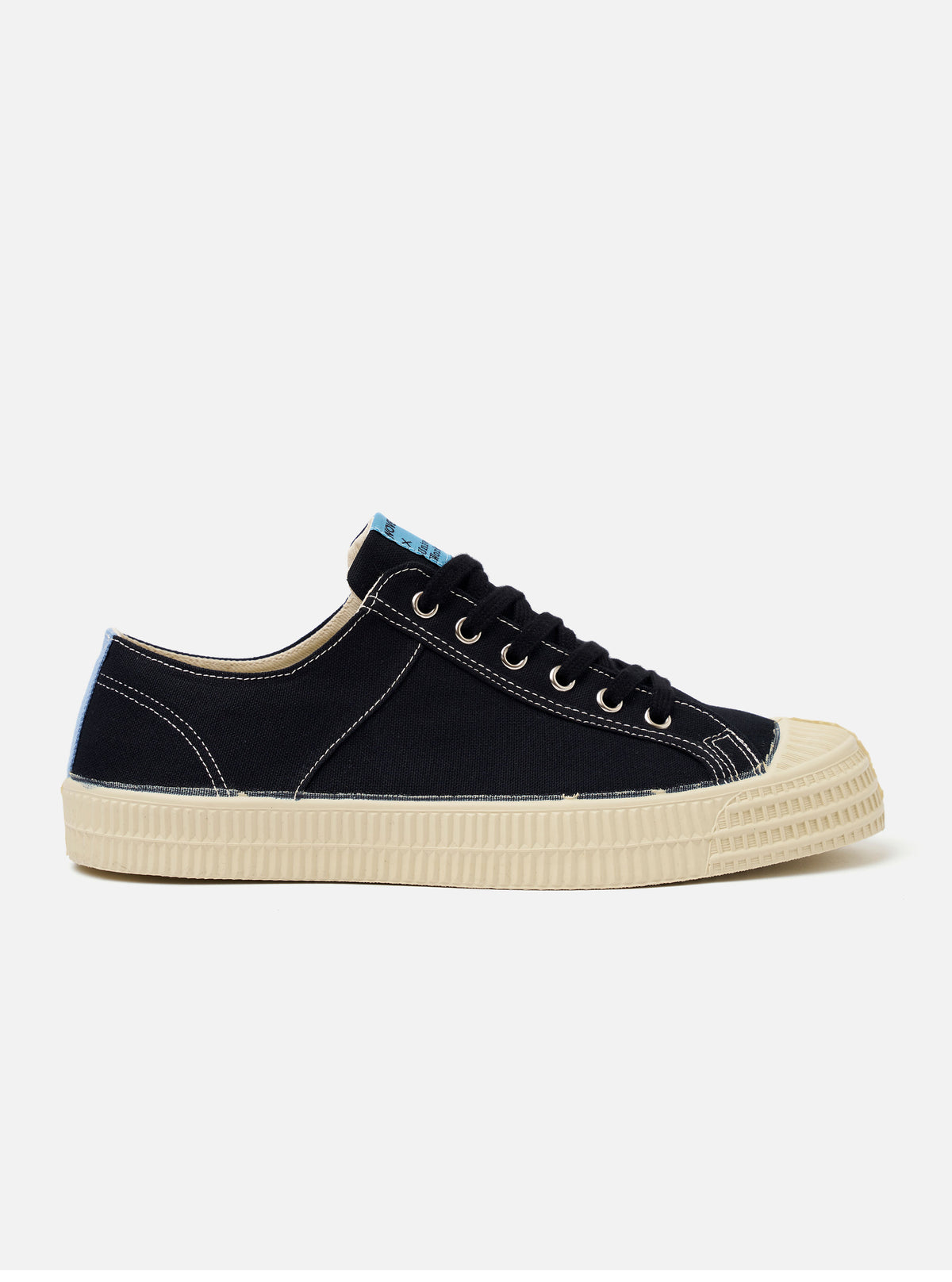 Novesta for Universal Works Black/Pale Blue Canvas Star Master