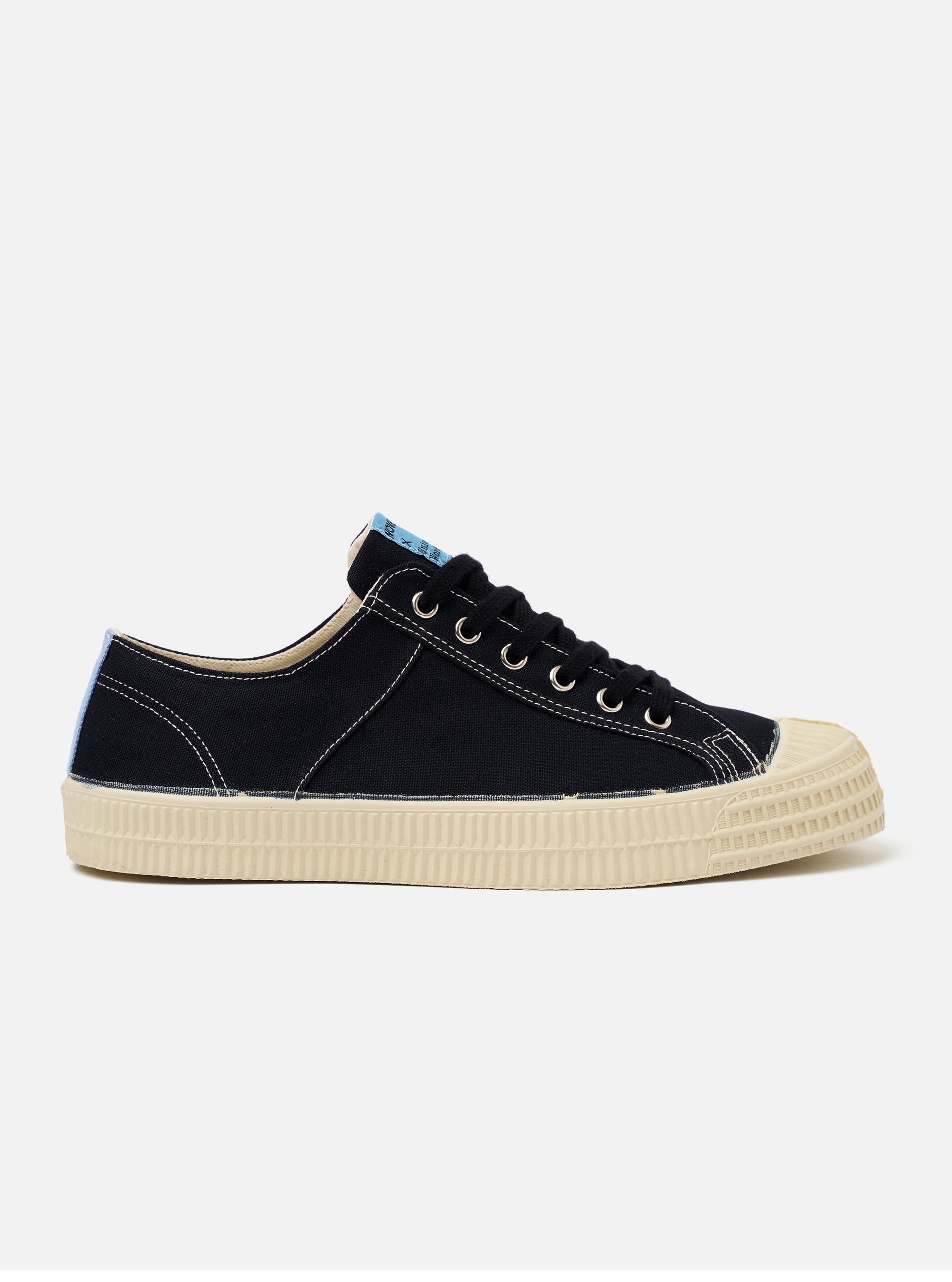 Novesta for Universal Works Black/Pale Blue Canvas Star Master