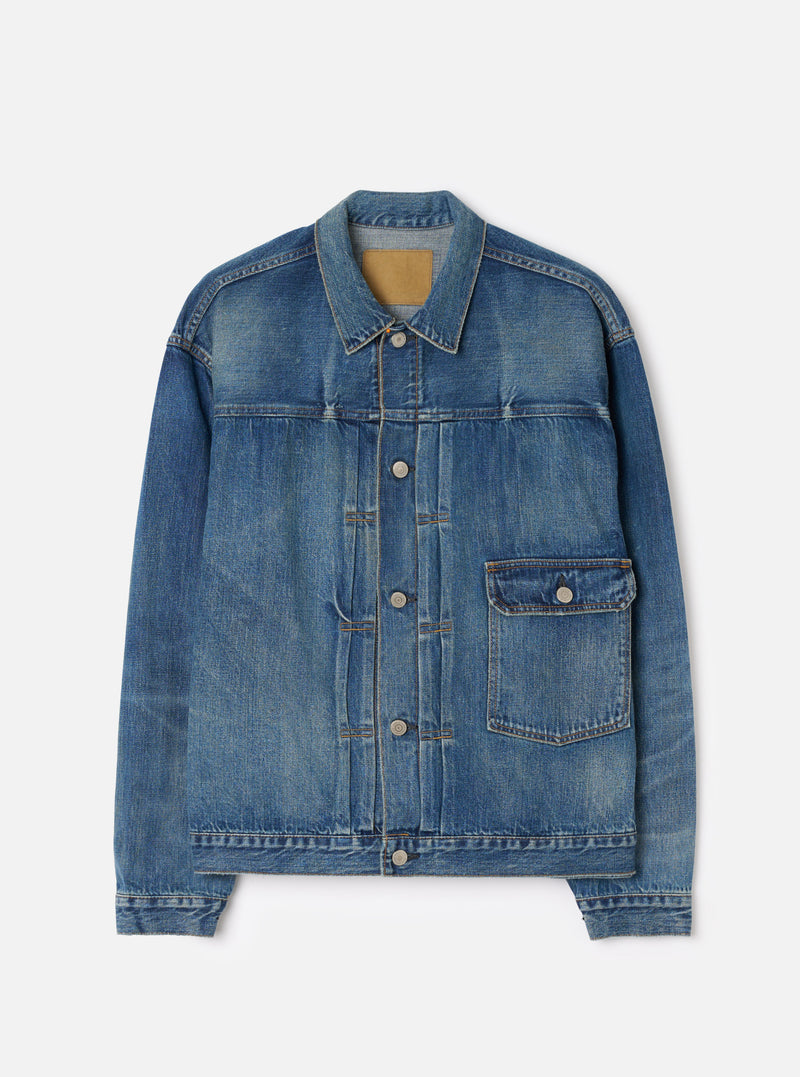 Ordinary Fits 011 Used Wash Indigo Denim Jacket