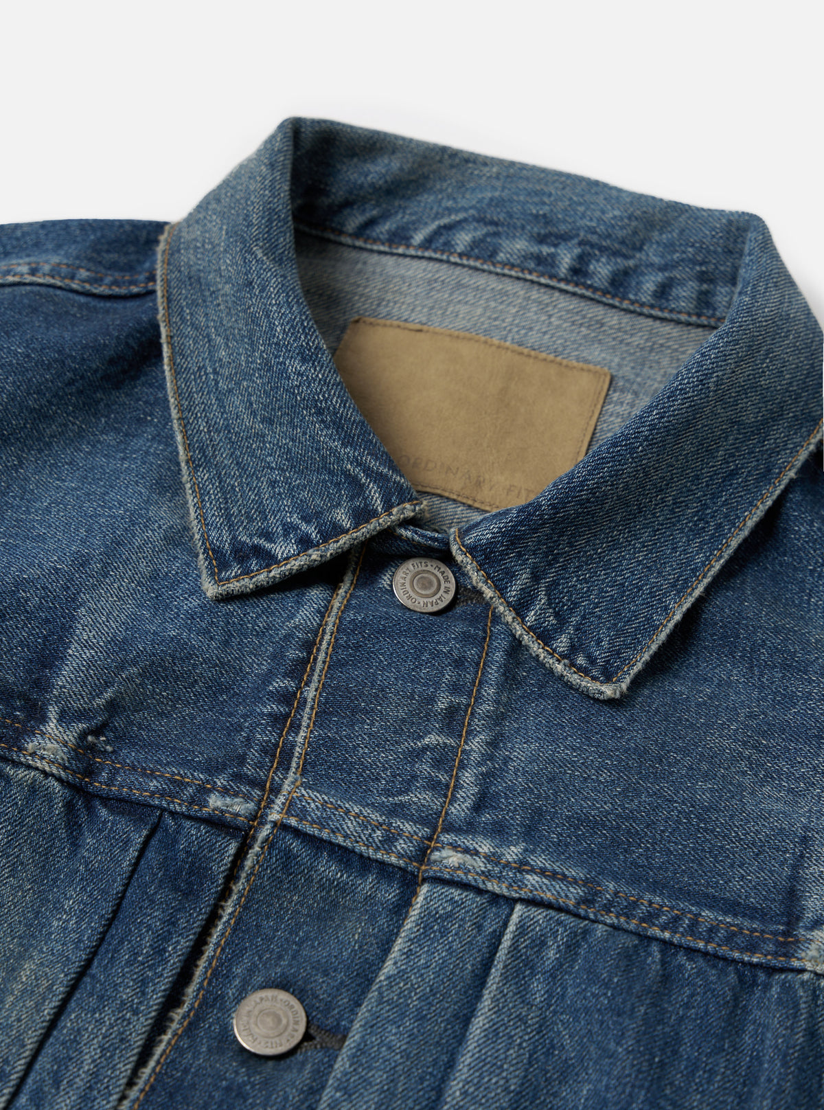 Ordinary Fits 011 Used Wash Indigo Denim Jacket