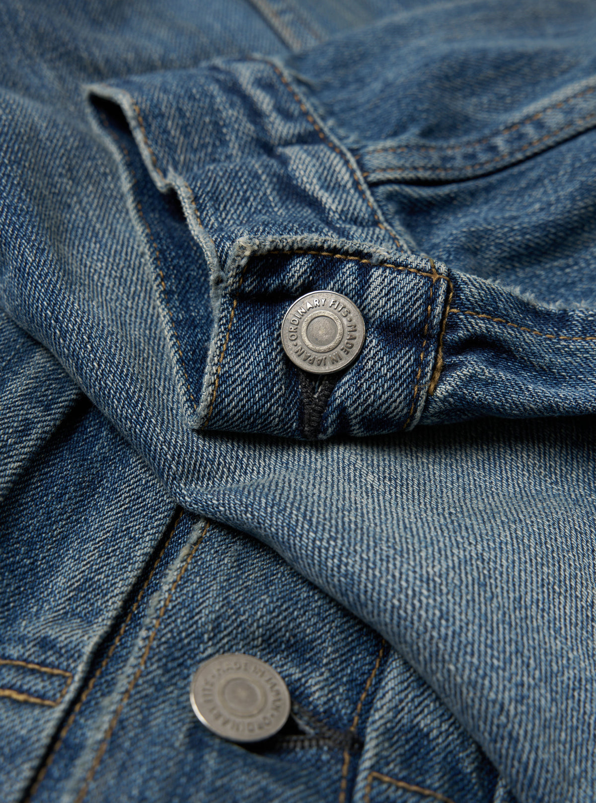 Ordinary Fits 011 Used Wash Indigo Denim Jacket