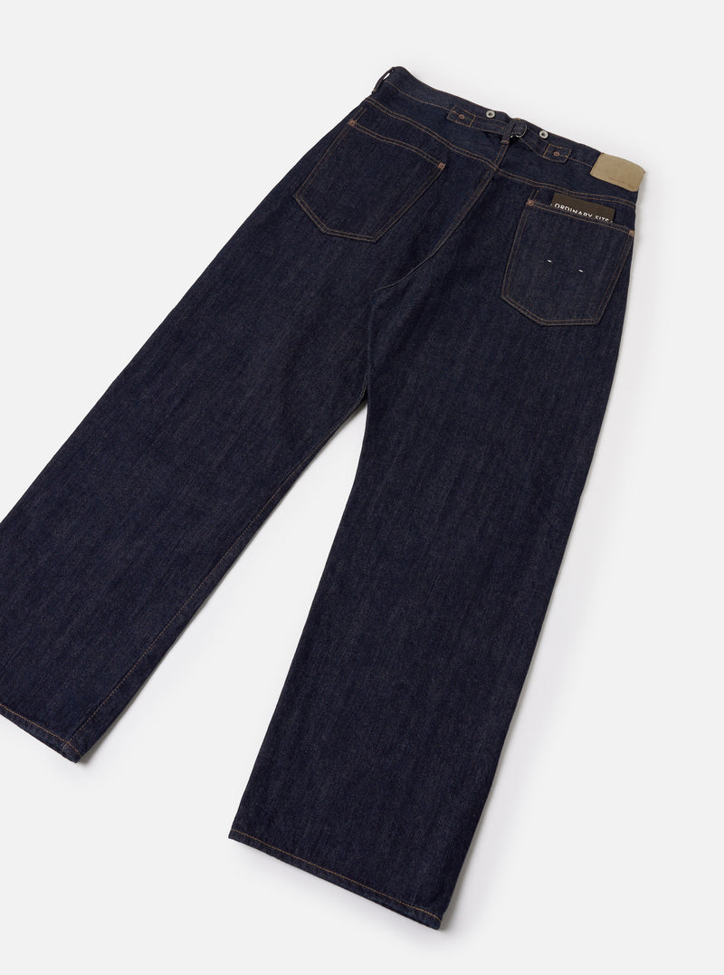 Ordinary Fits 119 One Wash Denim Type Wide Trousers
