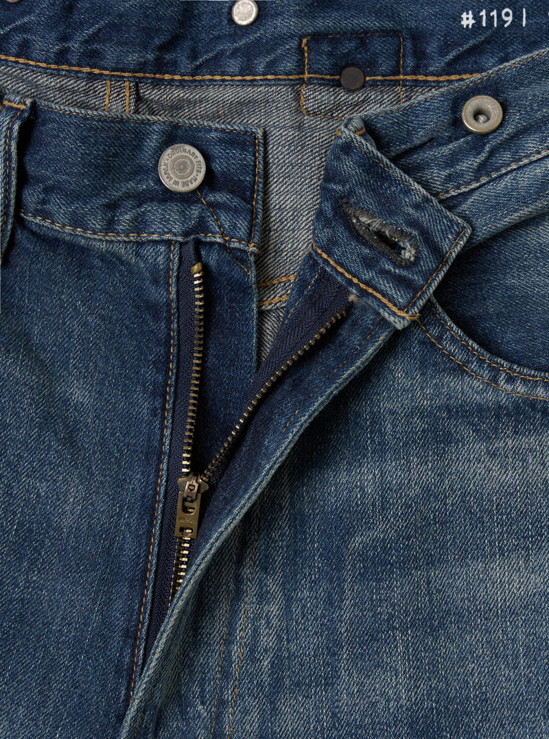 Ordinary Fits 119 Used Wash Indigo Denim Type Wide Jean