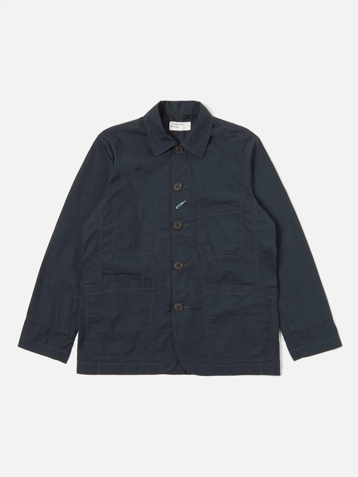 Navy Broad Cloth Original Bakers Jacket