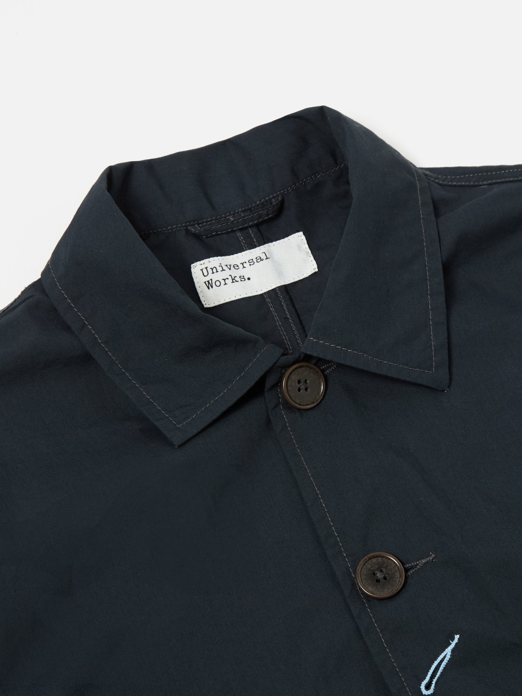 Navy Broad Cloth Original Bakers Jacket