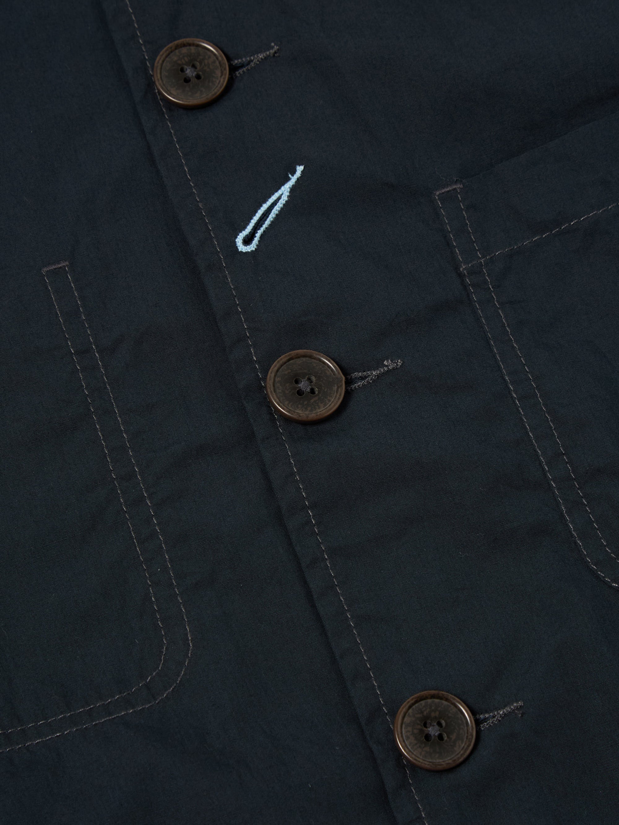 Navy Broad Cloth Original Bakers Jacket