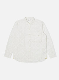 Ecru Sun Print Poplin Field Shirt