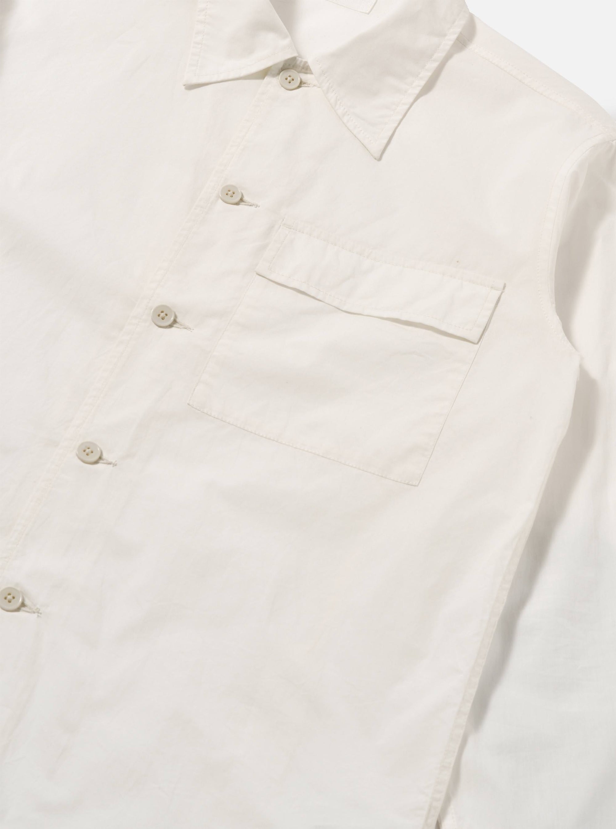Ecru Poplin Cruiser Shirt