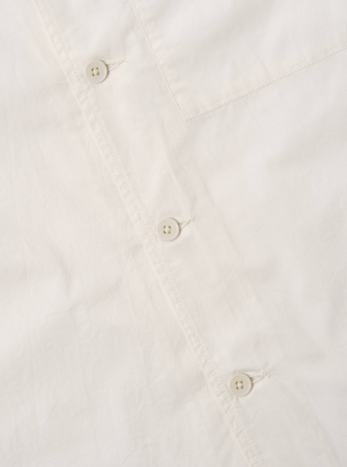 Ecru Poplin Cruiser Shirt