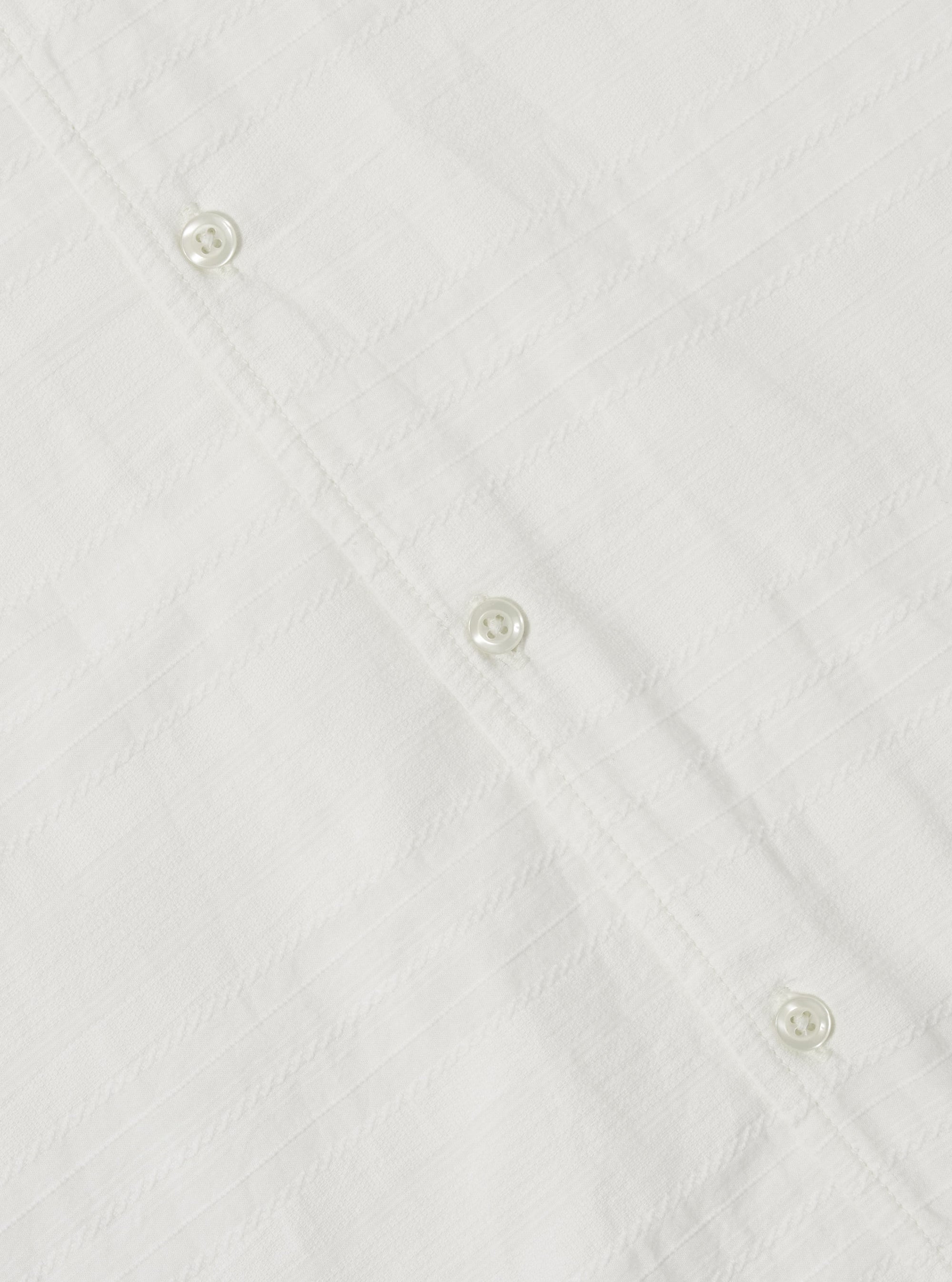 Ecru Deffe Self Stripe Minari Shirt