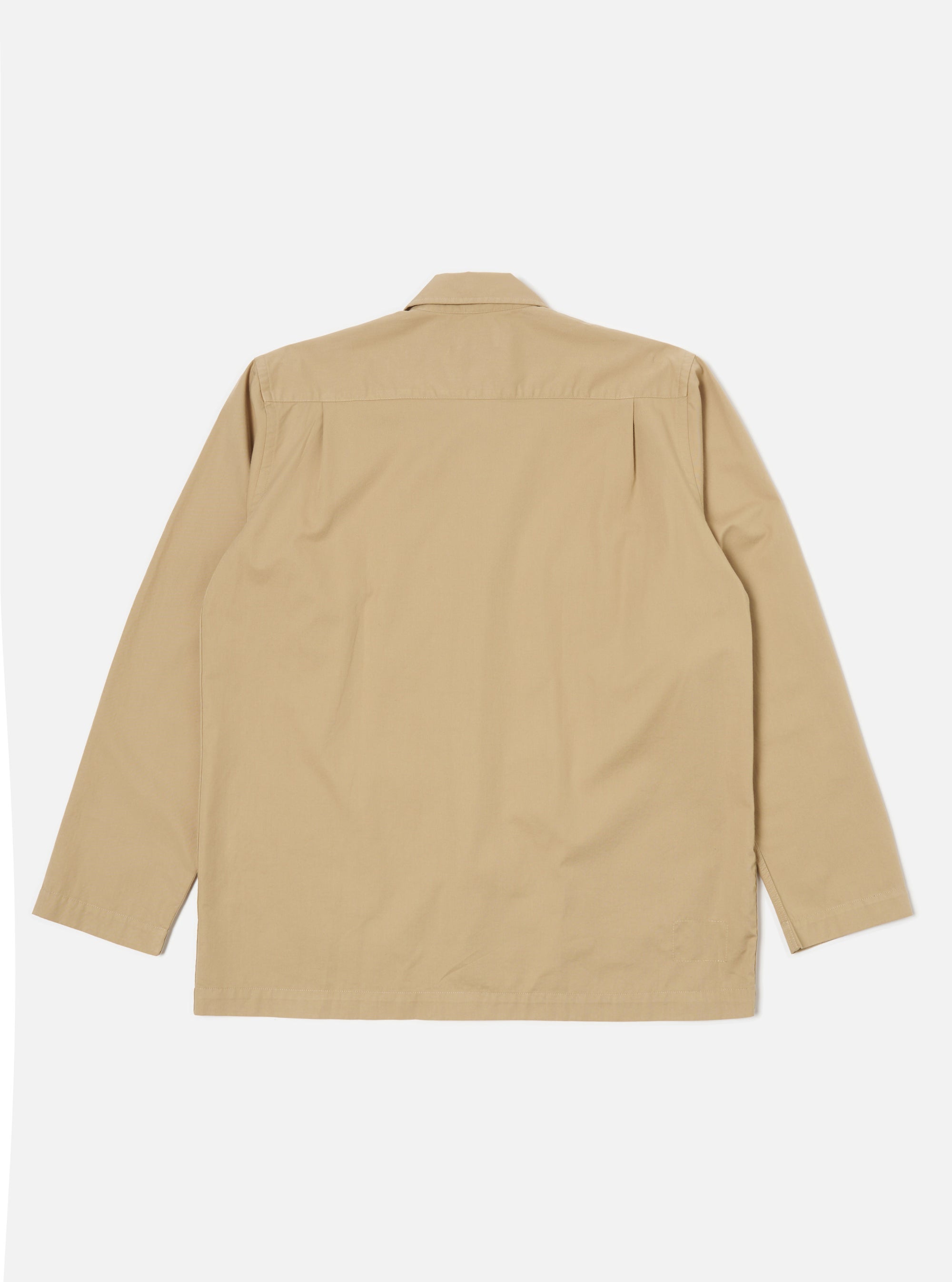 Sand Military Cotton Dockside Overshirt