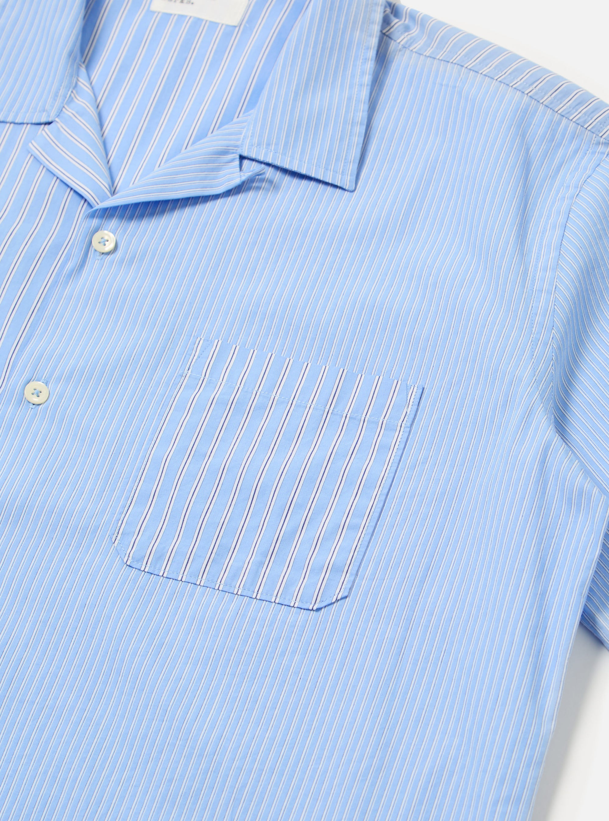 Blue Vila Stripes Sal Road Shirt