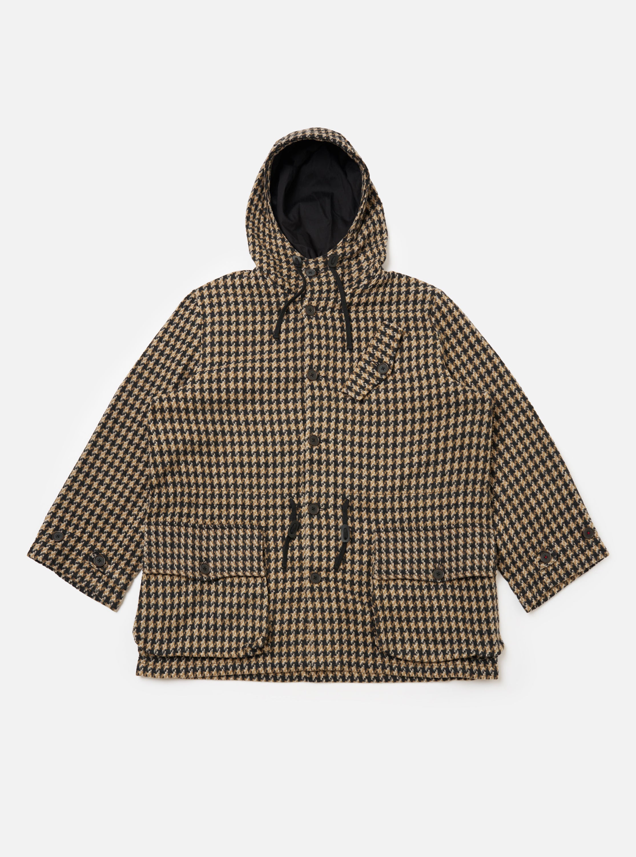 Men's Sand Cortina Tweed Boston Parka – Universal Works