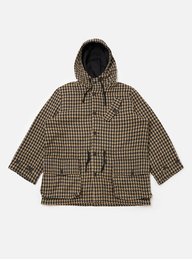 Sand Cortina Tweed Boston Parka