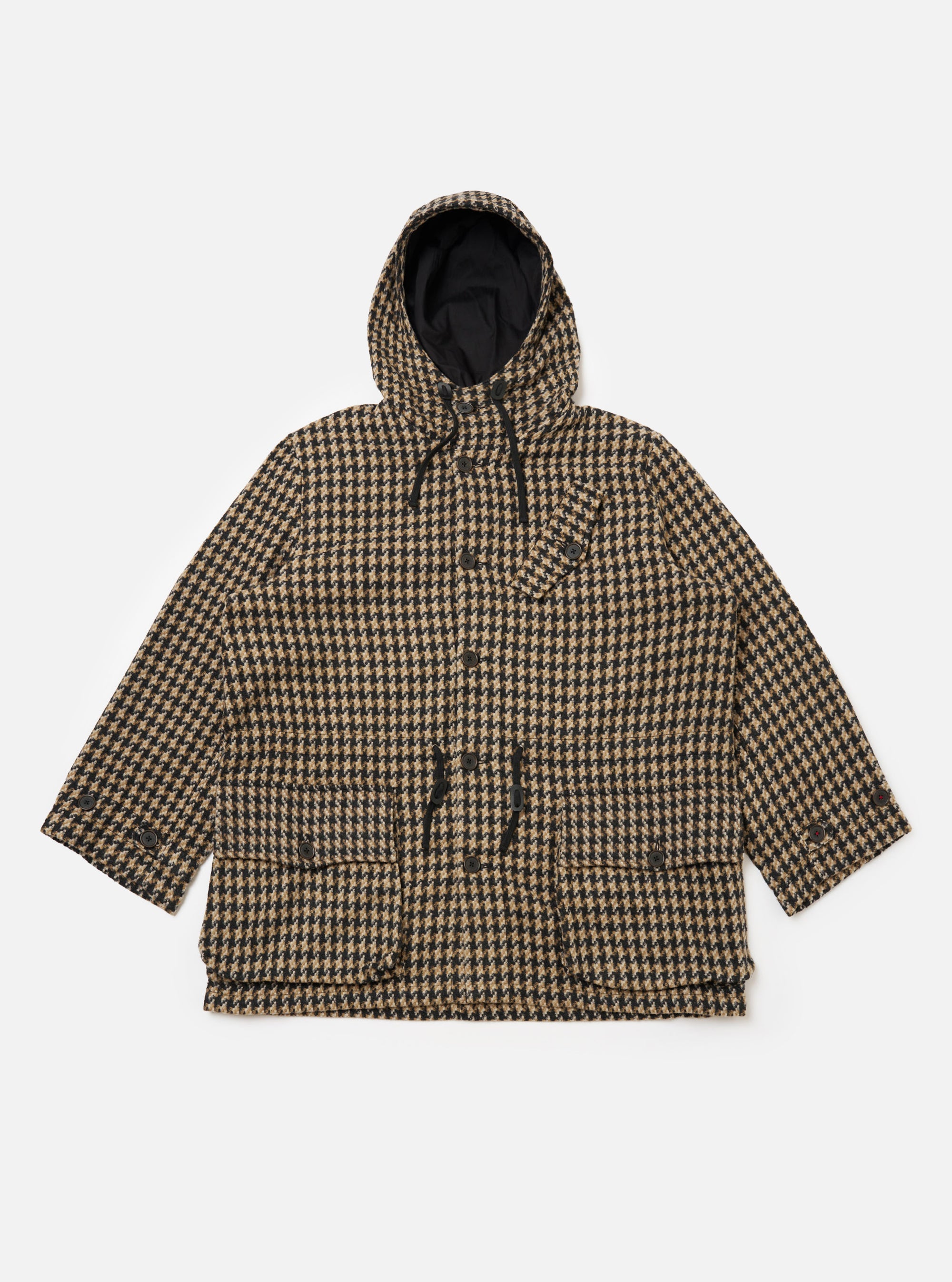 Sand Cortina Tweed Boston Parka