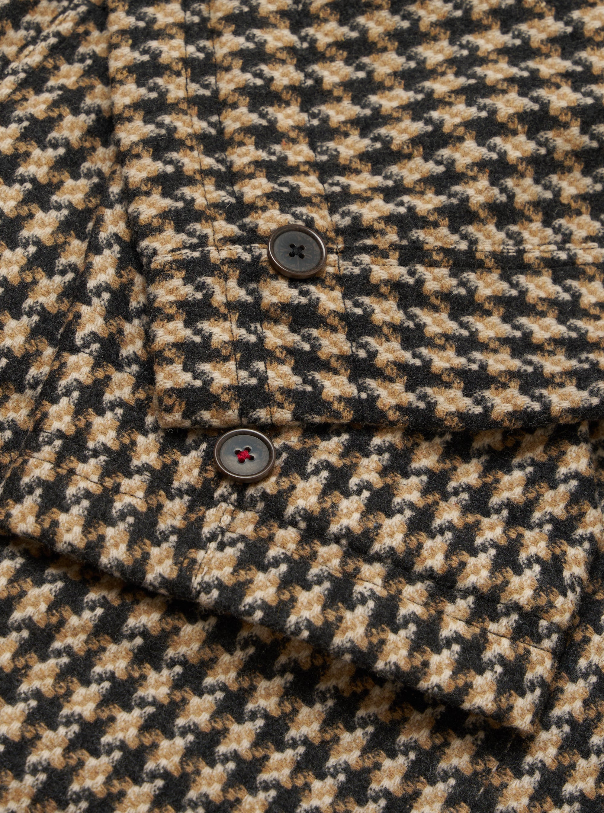 Sand Cortina Tweed Boston Parka