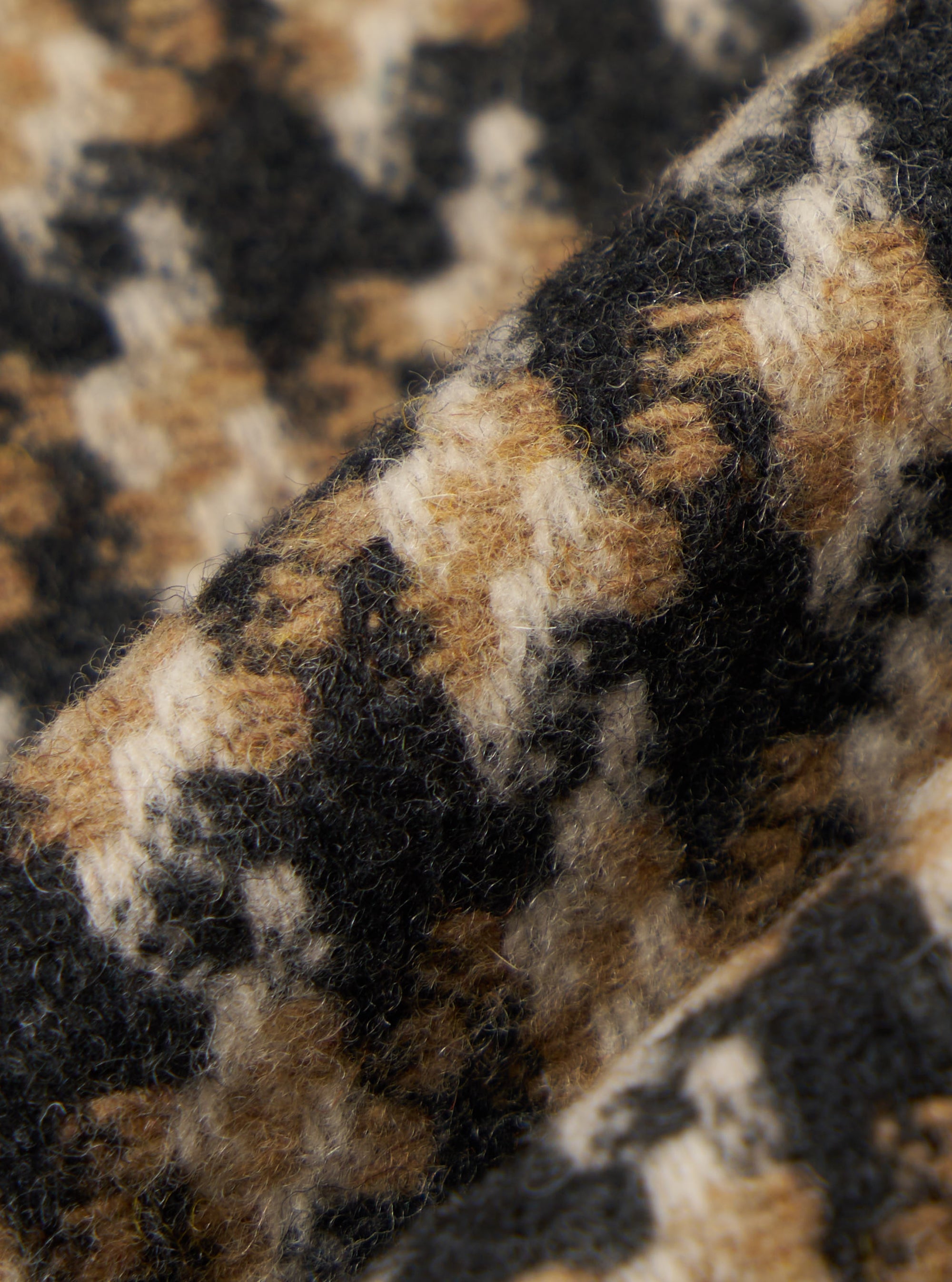 Sand Cortina Tweed Boston Parka